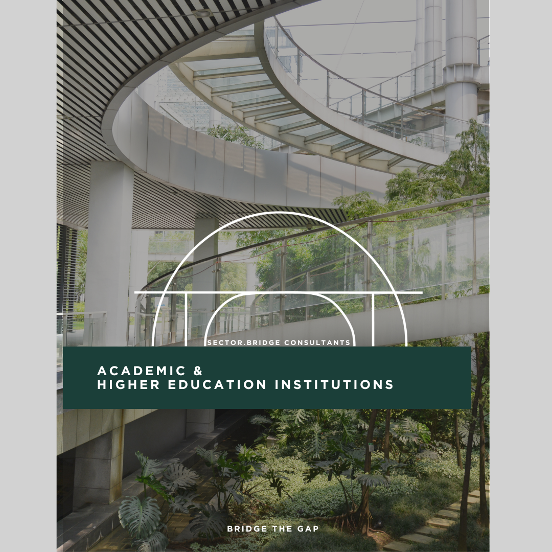 Sector Services-Brochure: Academic/Higher Education Solutions for Enrollment, Admissions, and Institutional Growth