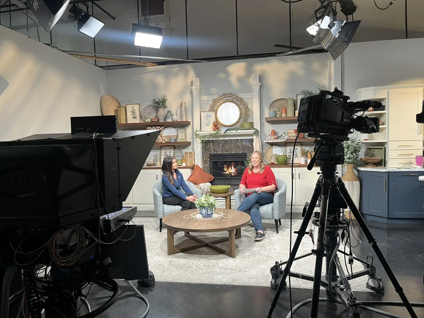 Nikki Gerhard, LEAVEN Executive Director, at WLUK Fox-11