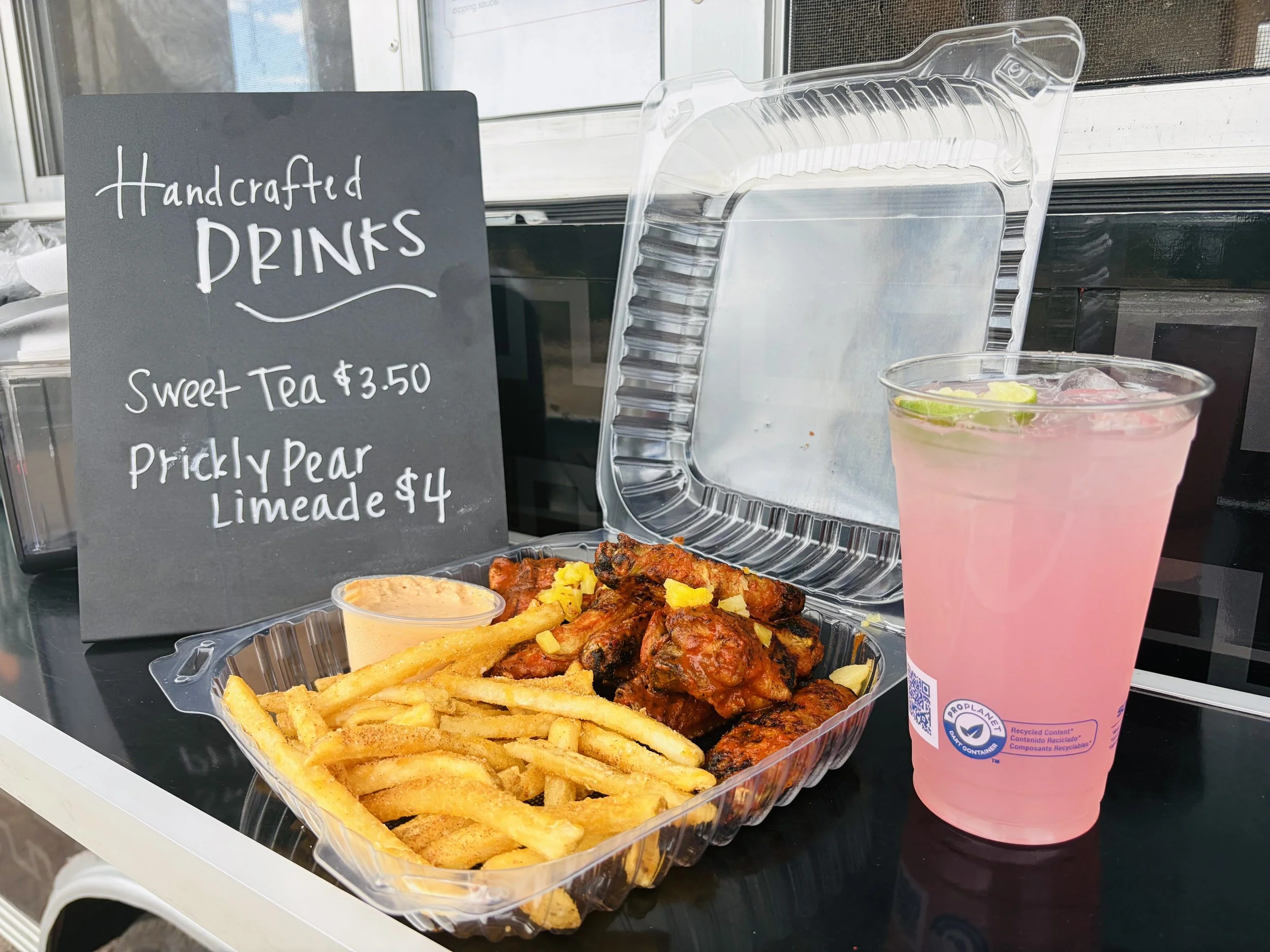 Al Pastor Wings (limited special) & Prickly Pear Limeage