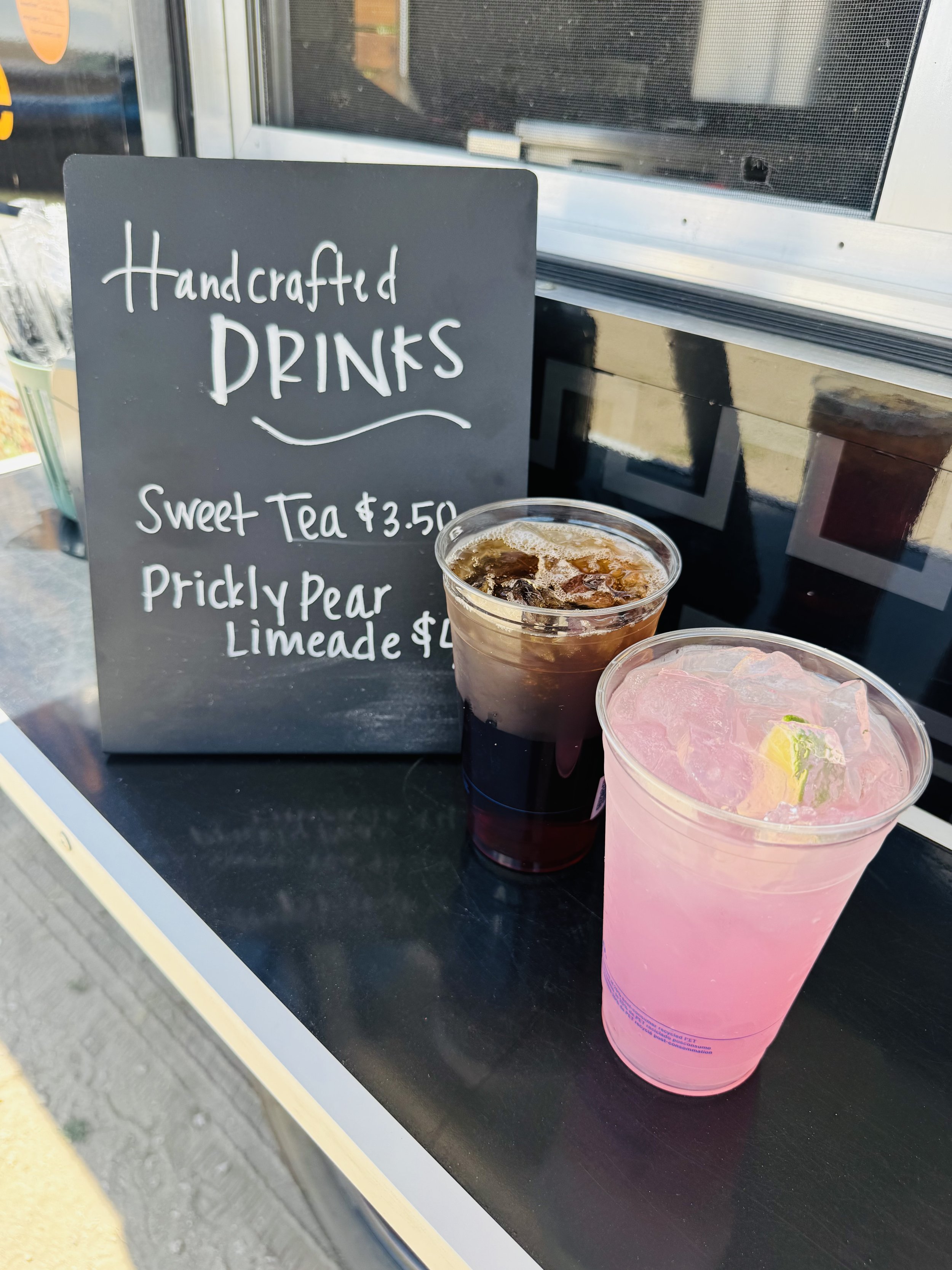 Sweet Tea & Prickly Pear Limeade