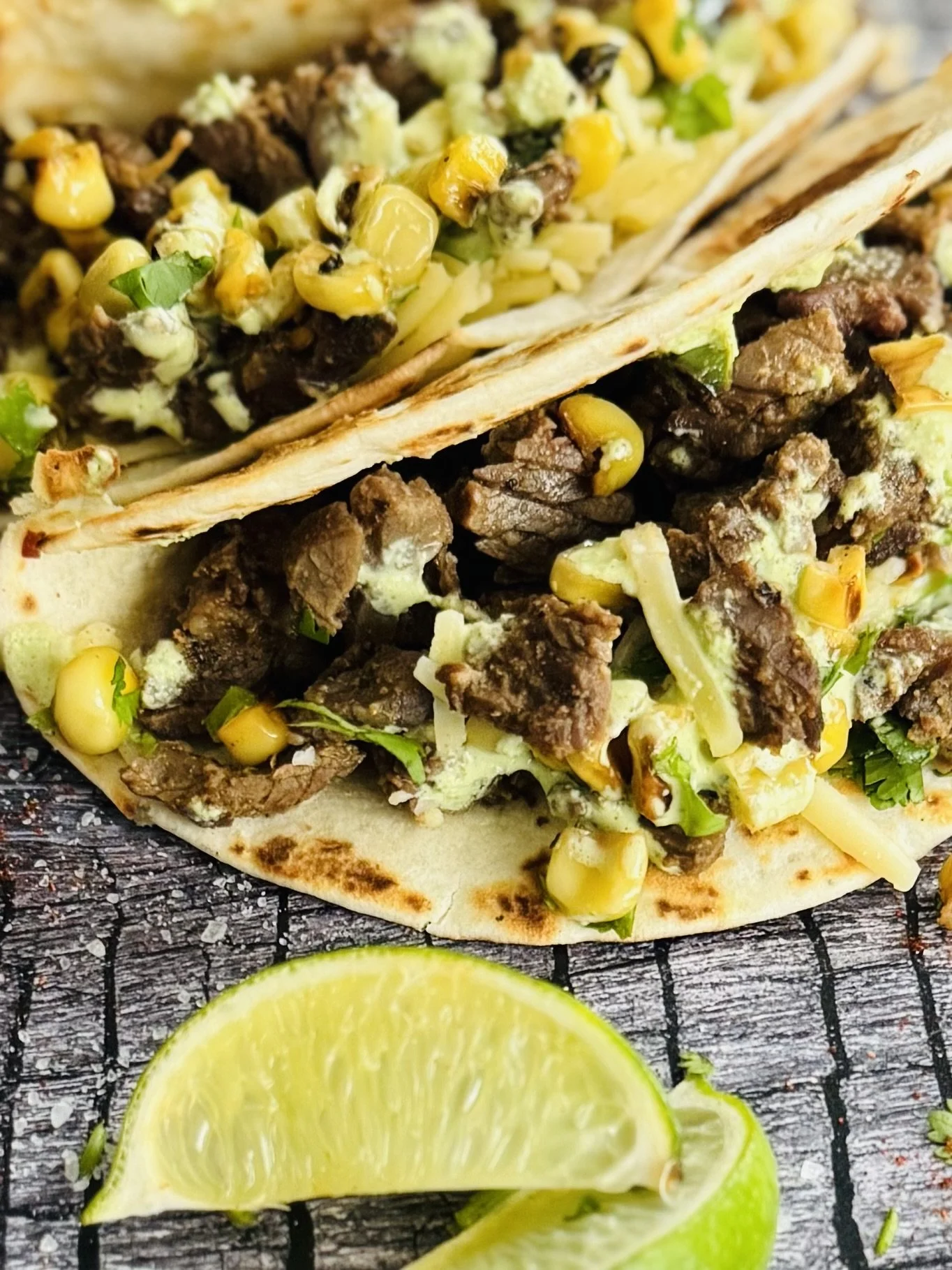 Tonkawa Tacos with Skirt Steak