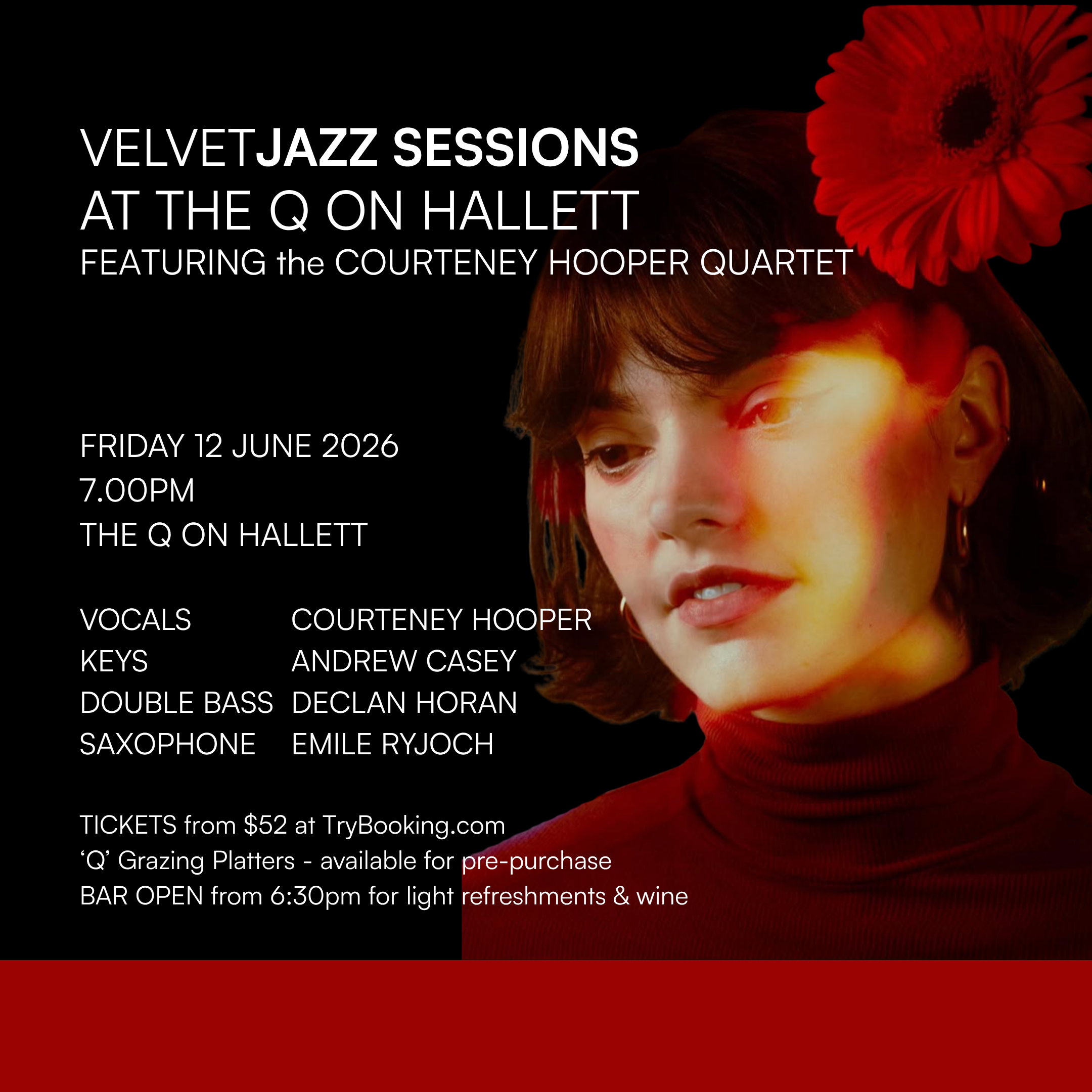 VELVET JAZZ SESSIONS AT THE Q ON HALLETT