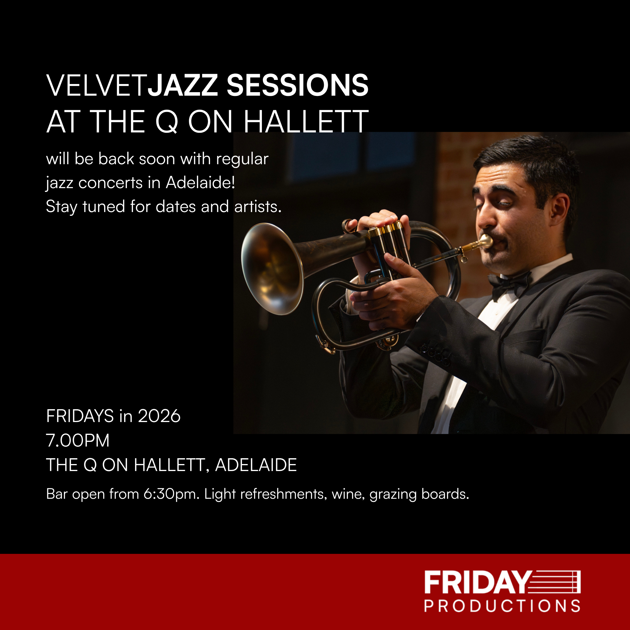 VELVET JAZZ SESSIONS AT THE Q ON HALLETT
