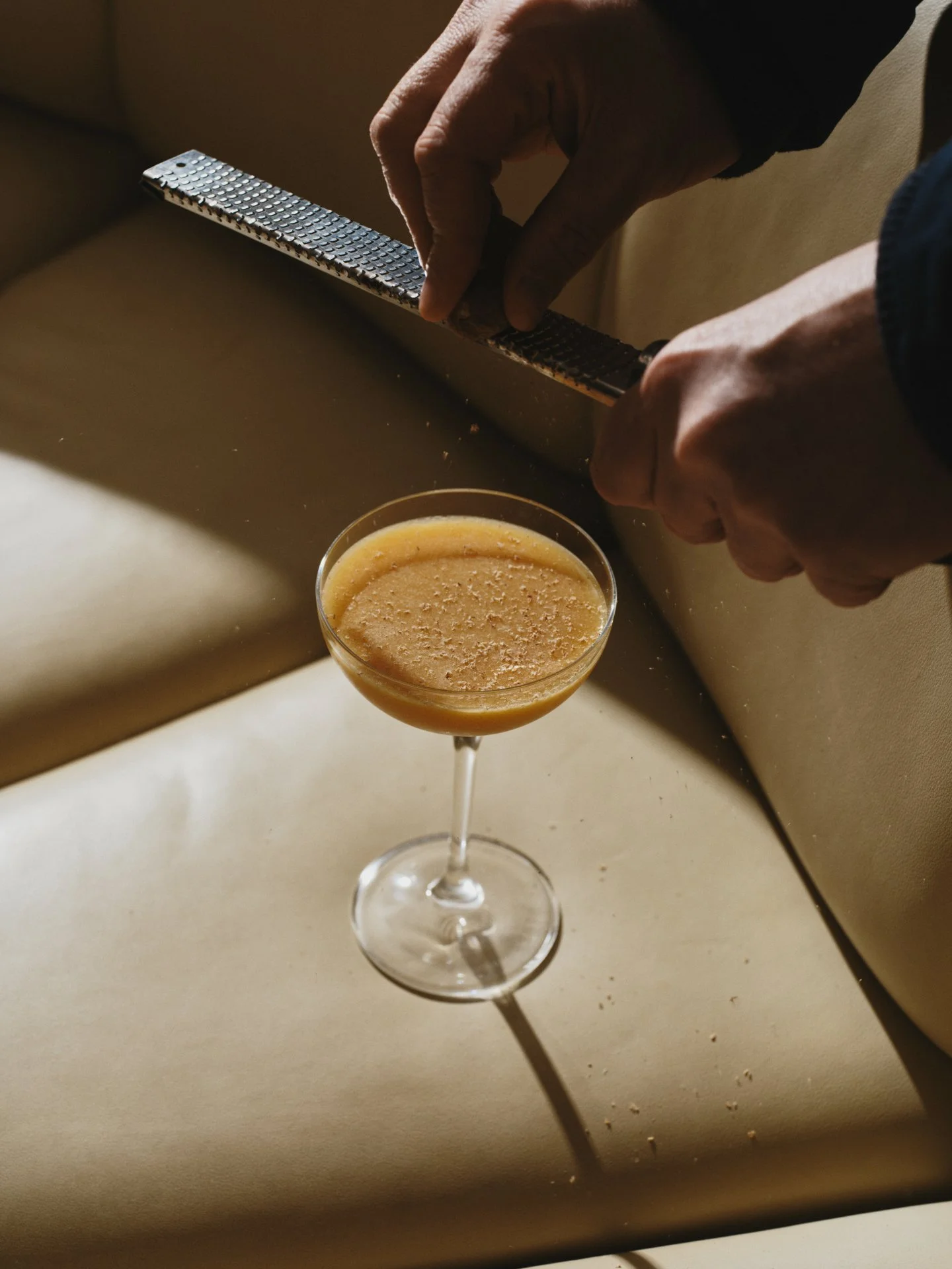 House vodka, fig, coconut, vanilla, lemon, nutmeg. Meet Sextus Empiricus.