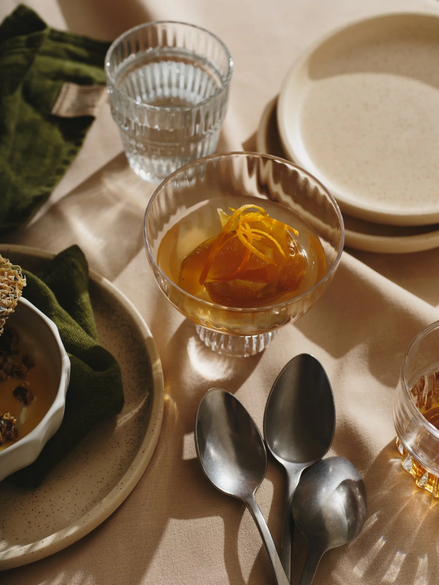 Achladi brings a touch of sweetness to the table &mdash; preserved pears, slow and fragrant.