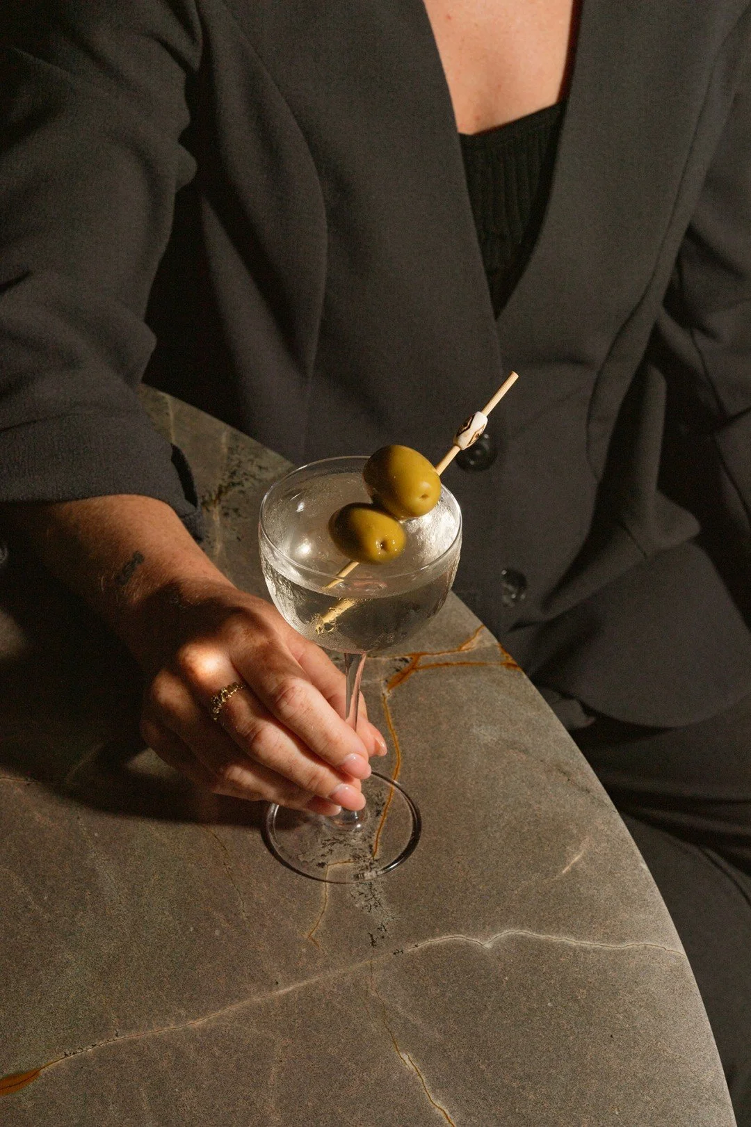 Something cold, something strong.

A martini at Etheus.