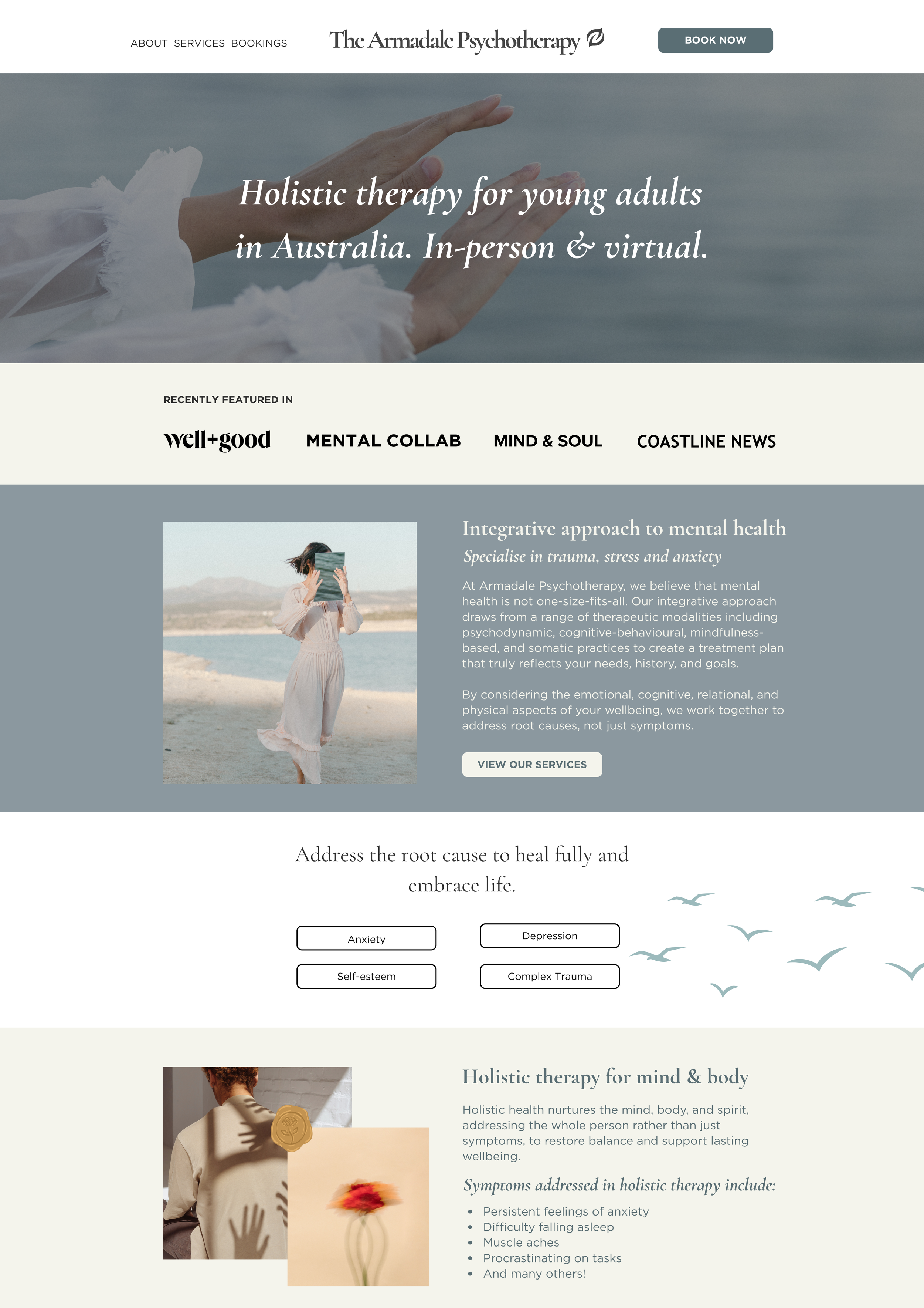 Psychotherapy Website Design