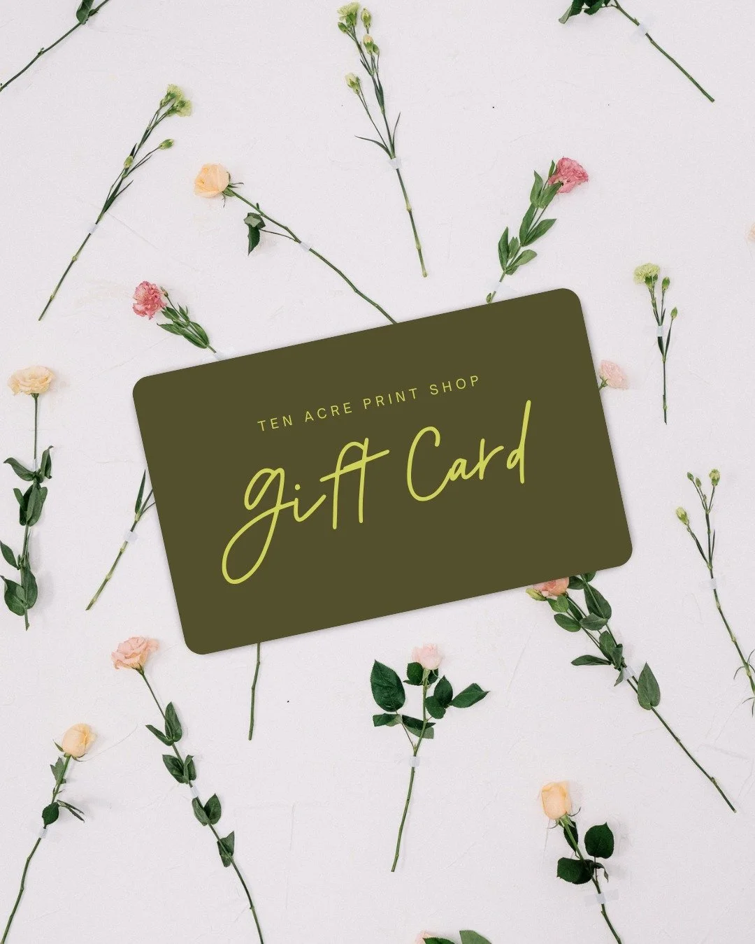 Mother&rsquo;s Day is just around the corner... and if you're looking for a gift that's personal, meaningful, and easy to send &mdash; we&rsquo;ve got you covered!

This Mother's Day, give her the gift of choice with a Ten Acre Print Shop gift card.
