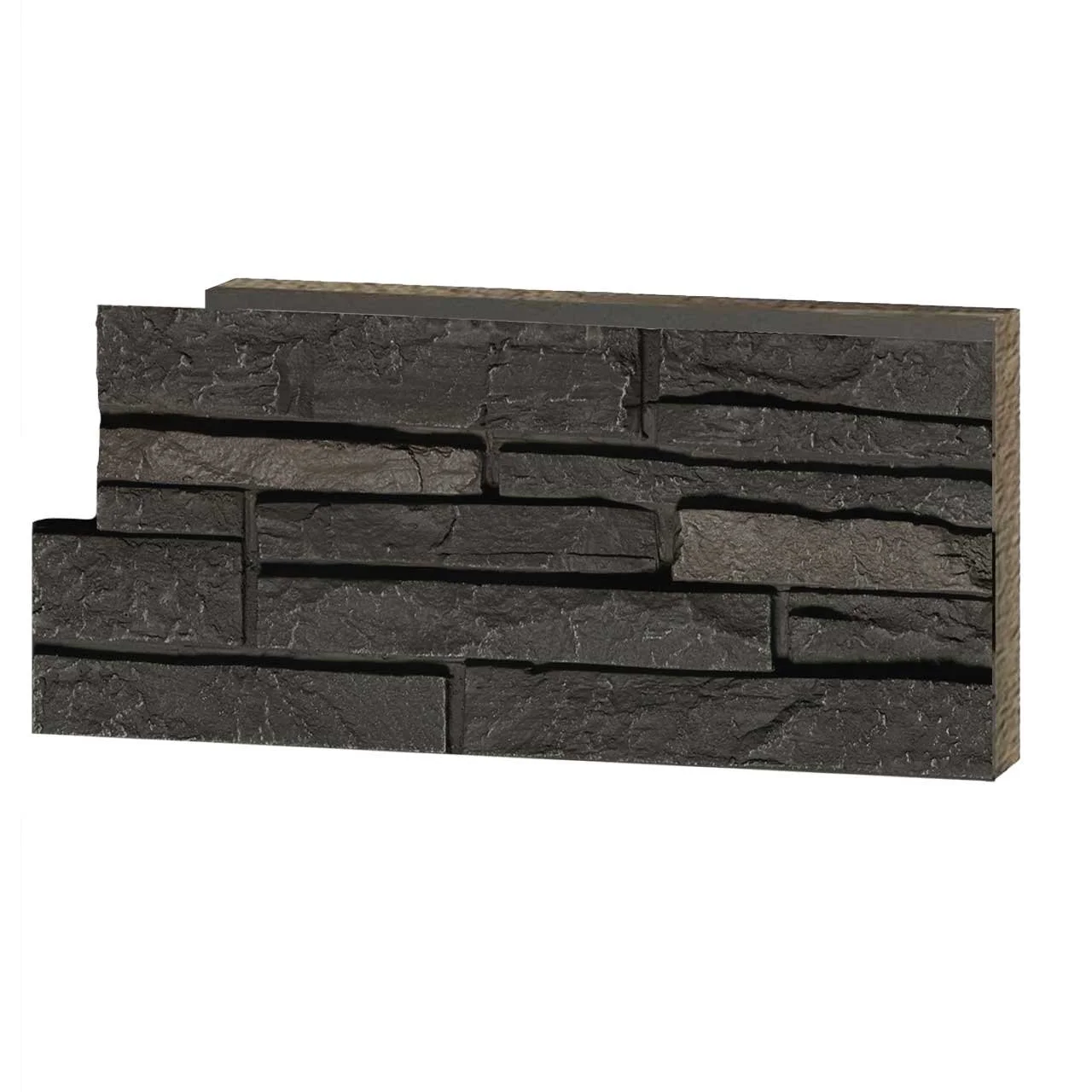 STACKED STONE Sample – Dark Brown