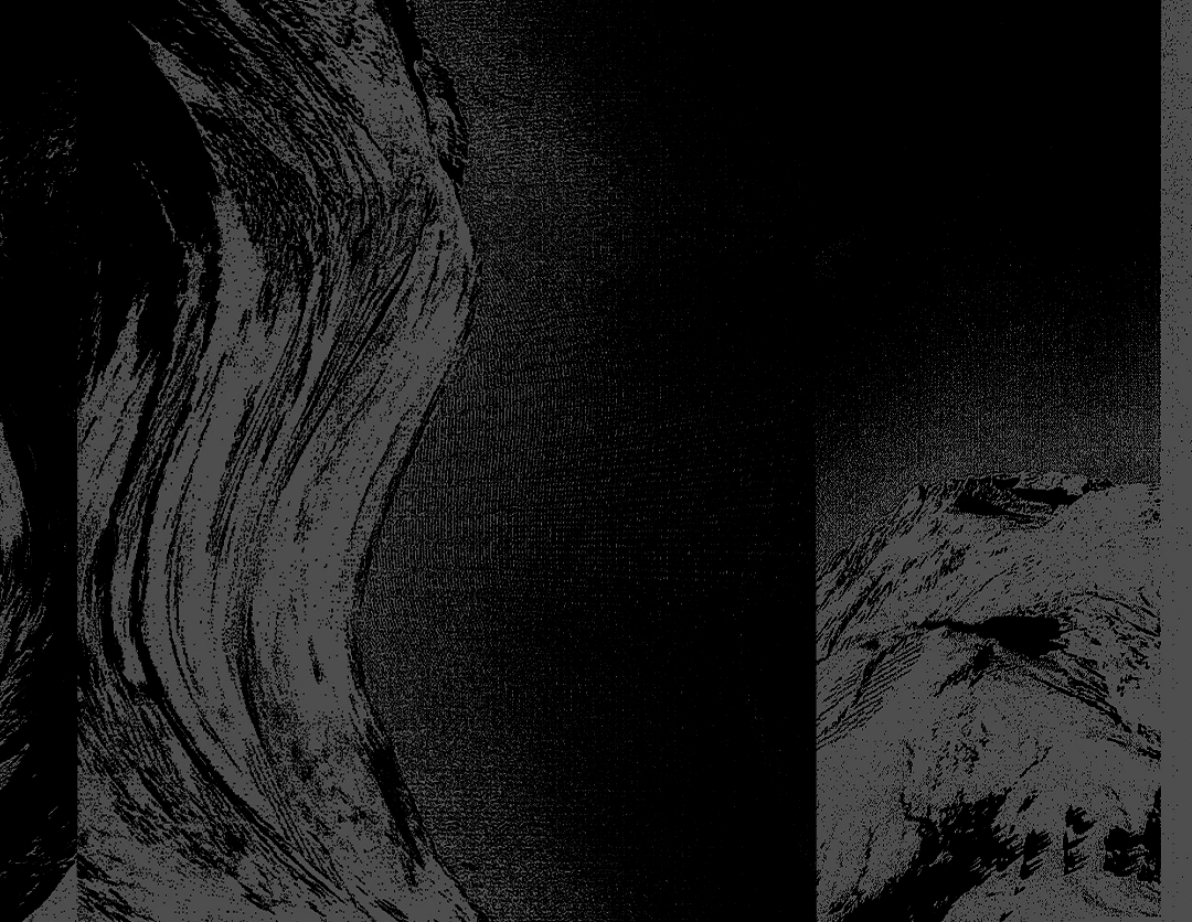 Distorted digital collage