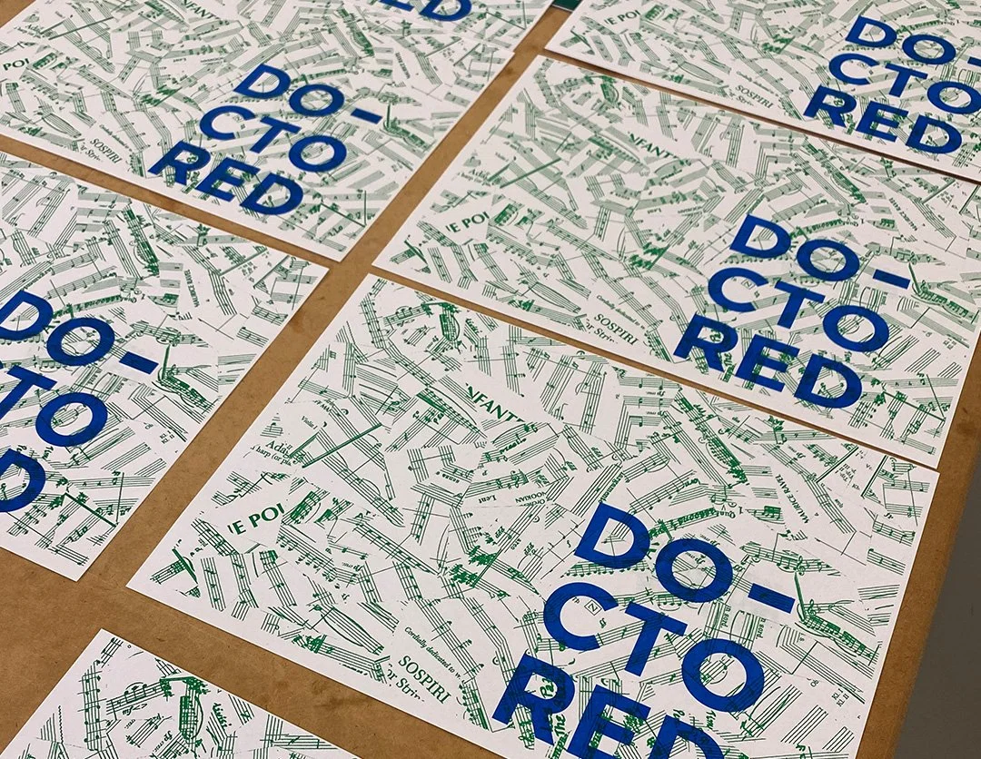 Doctored issue #2: riso prints drying