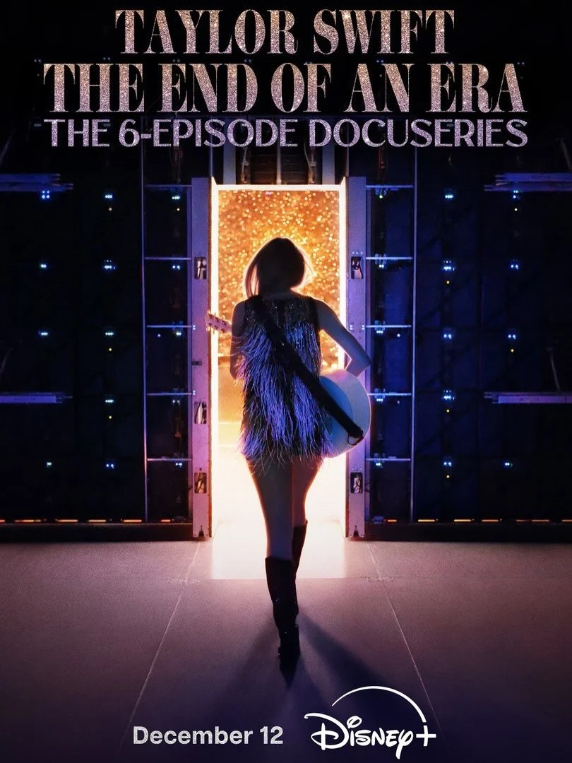 ✨ Swifties, it&rsquo;s finally (almost) here! ✨ The countdown clock has finally started ticking! 
The End of an Era, Taylor Swift&rsquo;s six-part docuseries, drops on Disney+ December 12.   Go behind the scenes of the historic Eras Tour, from rehear