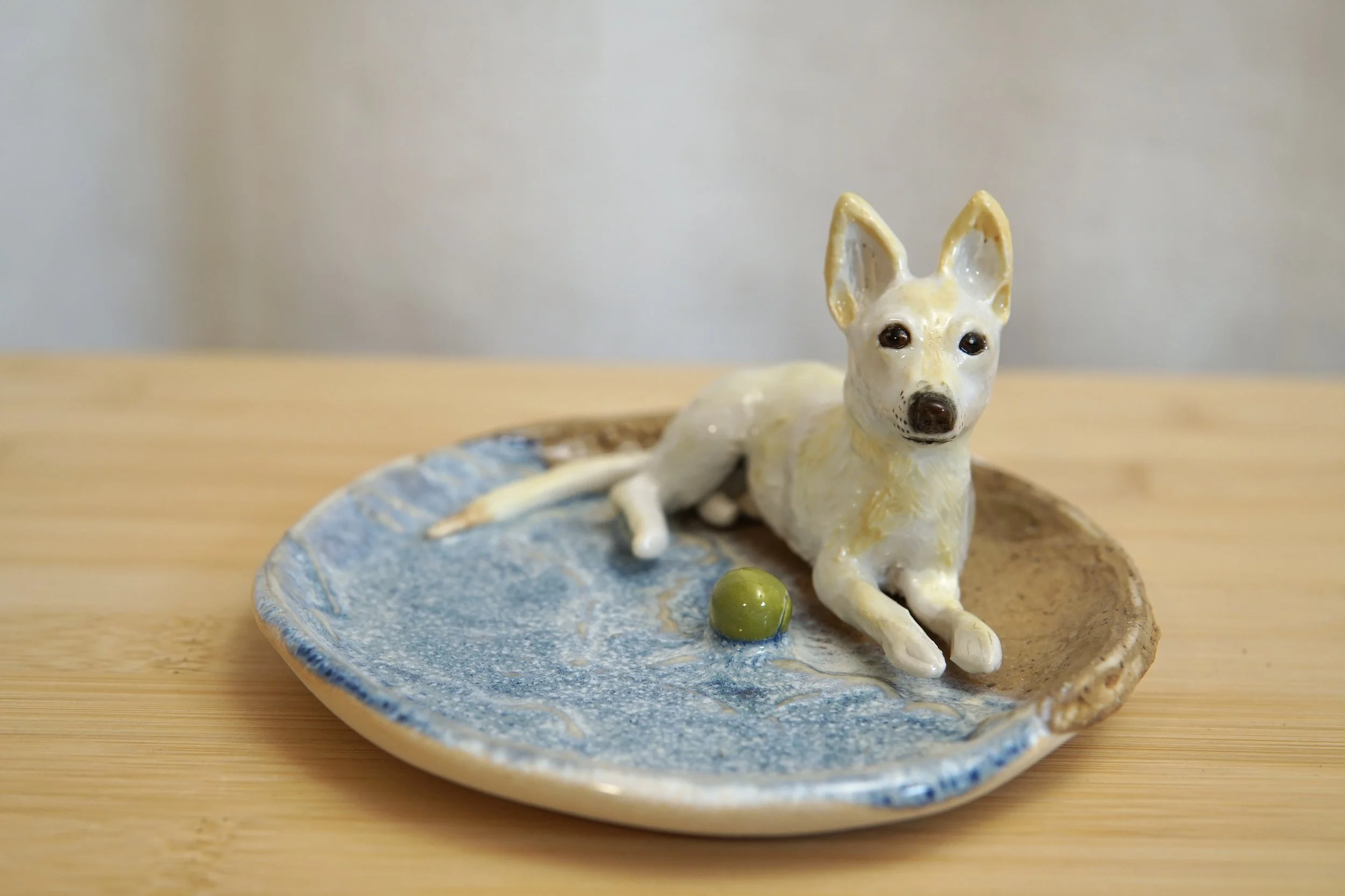 Dog trinket dish
