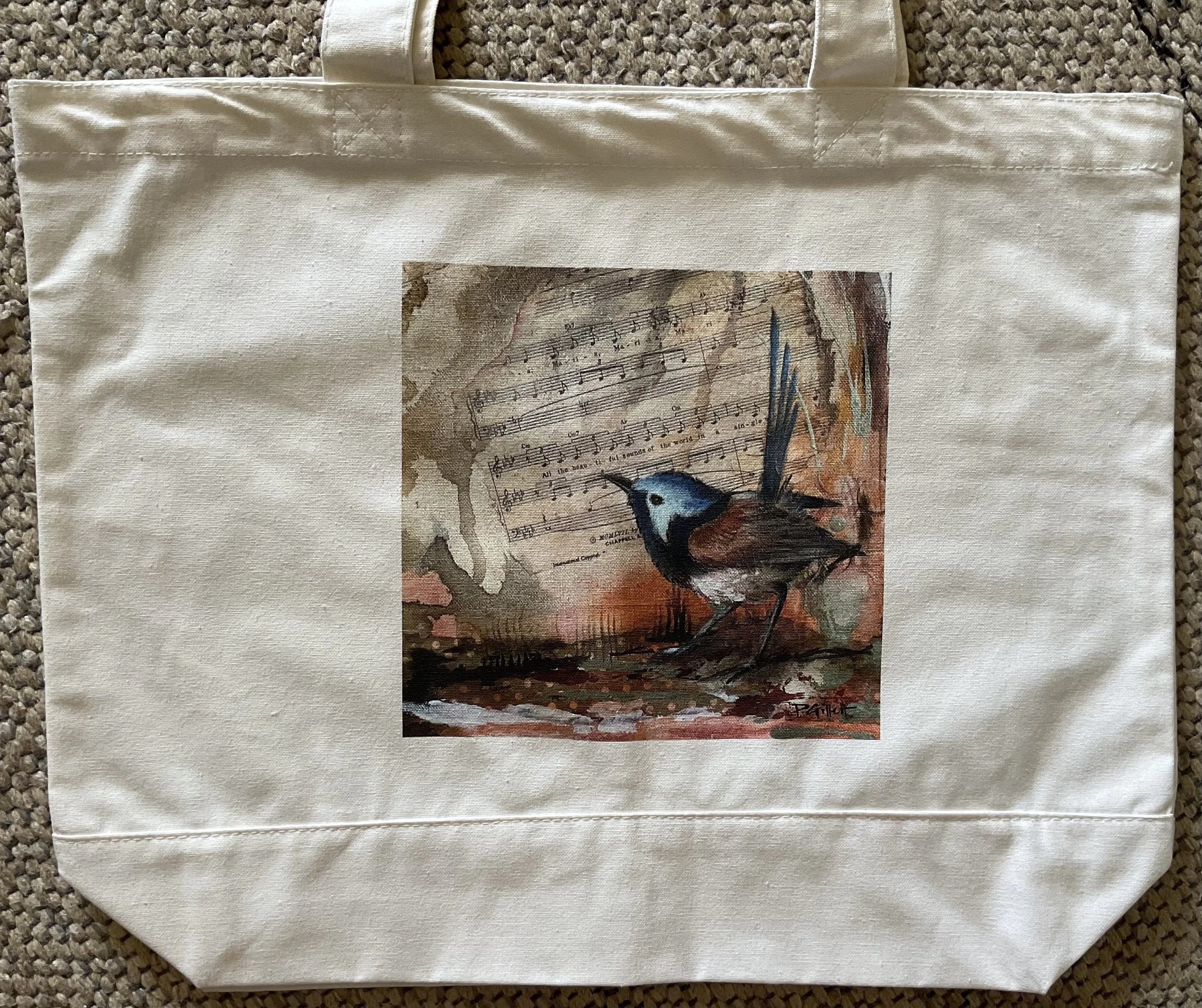 “Signs” large tote