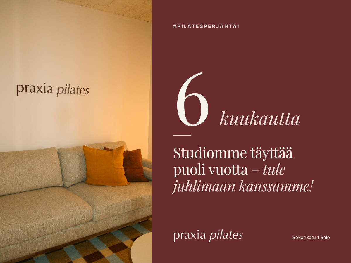 Juhlista puolivuotiasta studiota kanssamme ensi viikolla 🎉