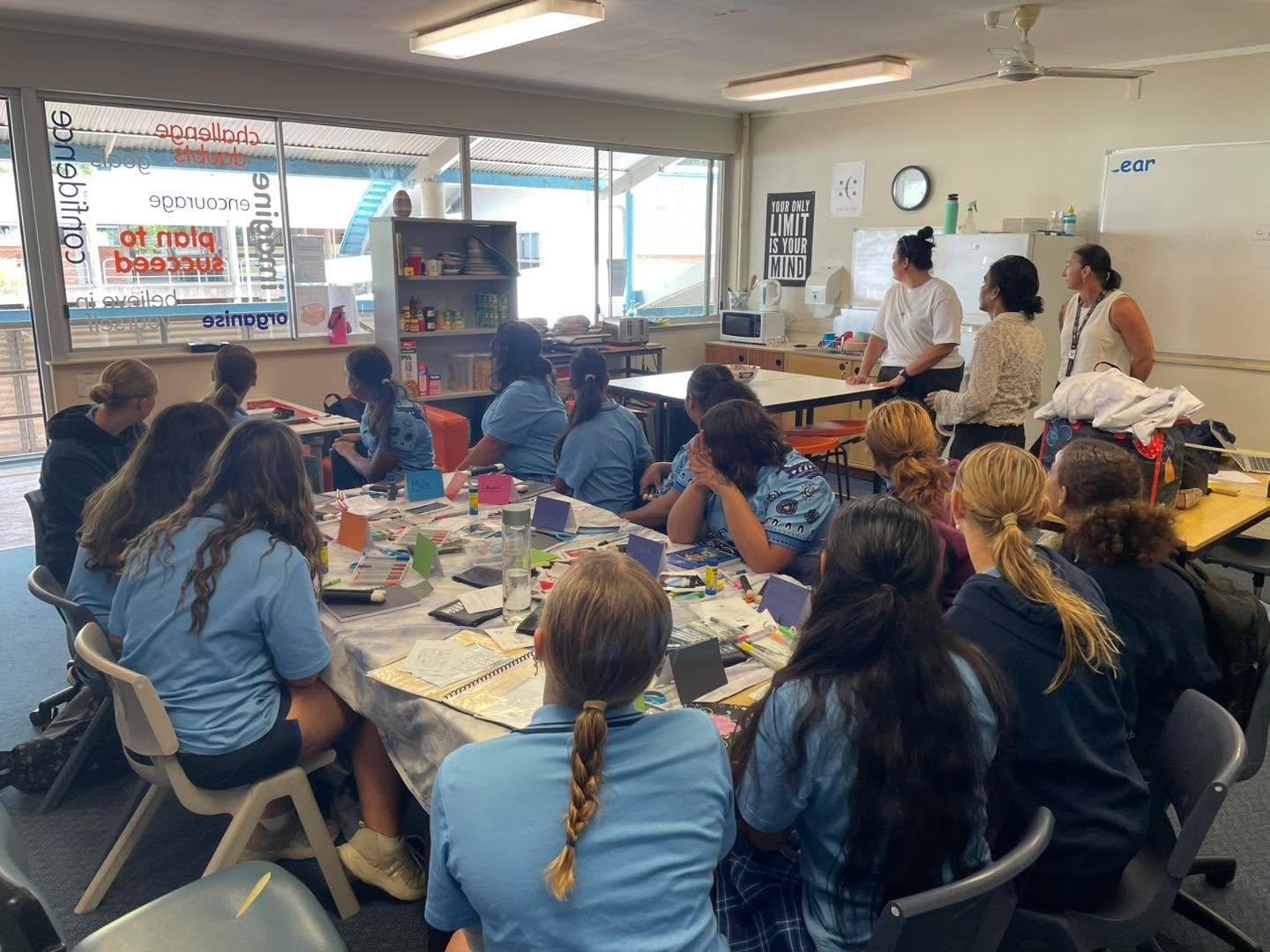 Another beautiful gathering with the Sista Business girls at Nambucca. 🌸

This week we spent time yarning, creating and learning together.

Circle spaces like this give the girls a chance to pause from the busyness of school life and reconnect ~ wit