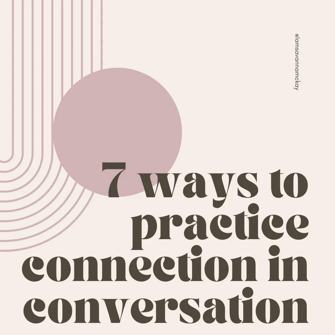If you&rsquo;ve ever left a conversation wishing it felt deeper, this is for you.

Real connection in conversation isn&rsquo;t about being impressive or having the perfect thing to say. It&rsquo;s about emotional presence.

Healthy communication skil