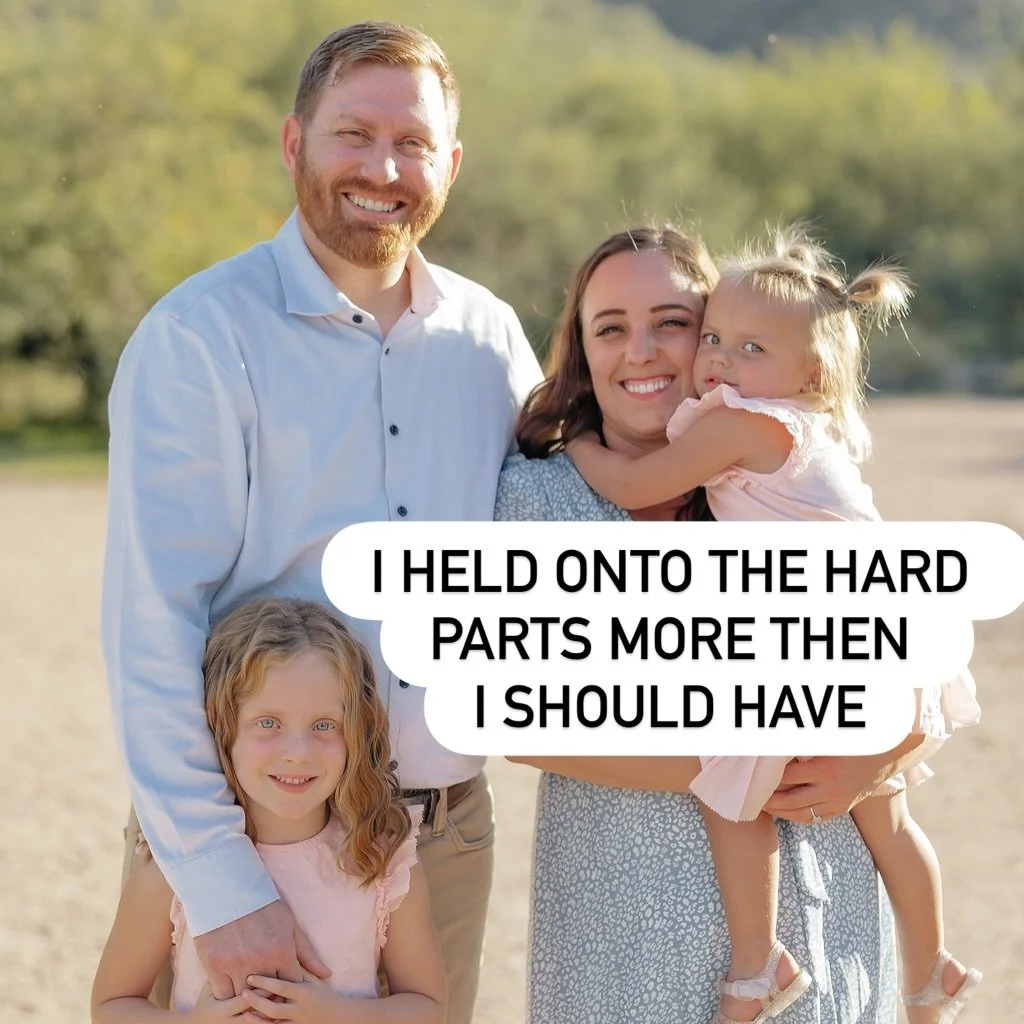 When my oldest was little, I held onto the hard parts more than I wish I had. I noticed the exhaustion, the pressure, the responsibility&hellip; and I let those things take up more space than the joy sometimes.

And if I&rsquo;m honest, I&rsquo;ve fe