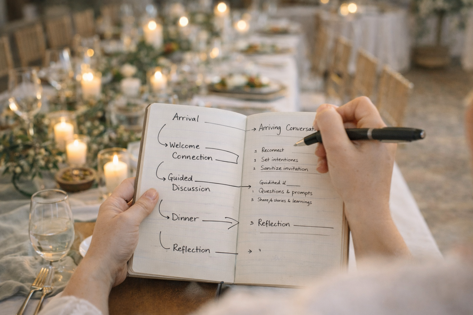 event planner setting up brand event in Arizona