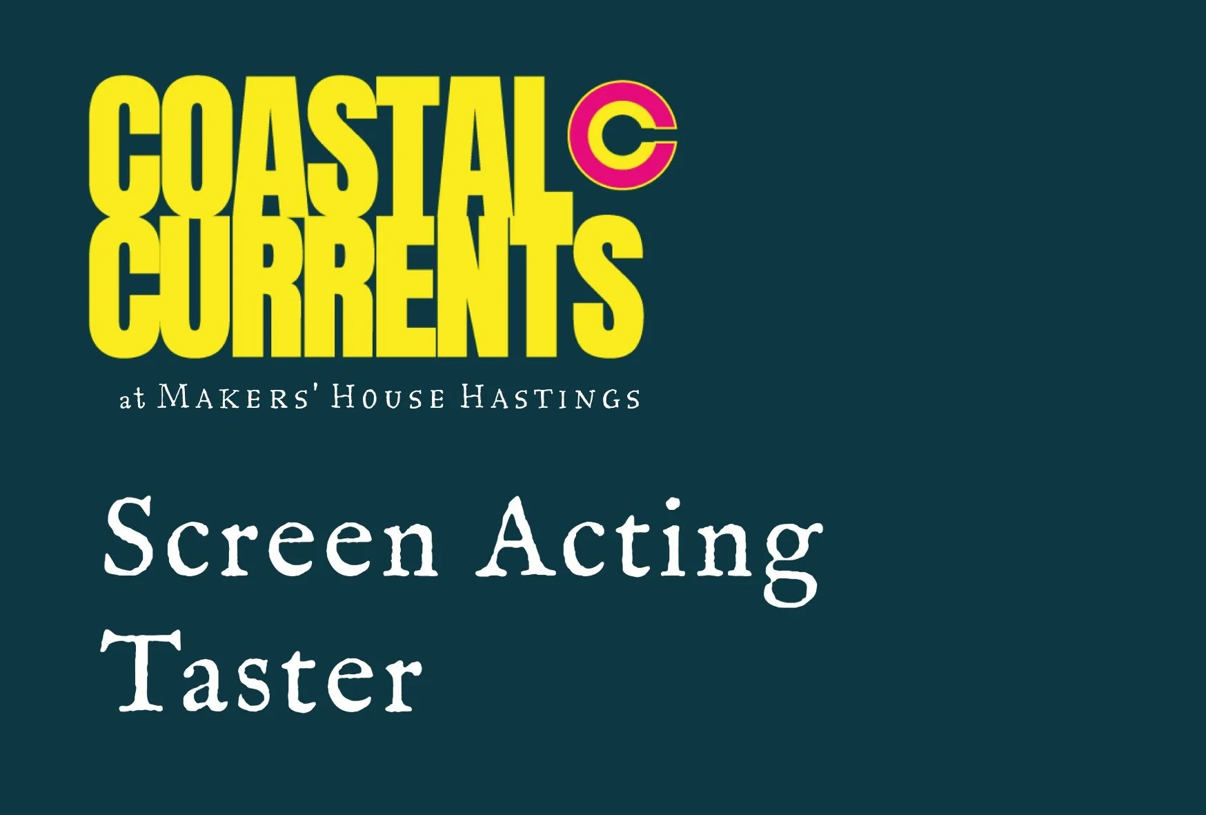 Screen Acting Taster with Chris New - 10th September