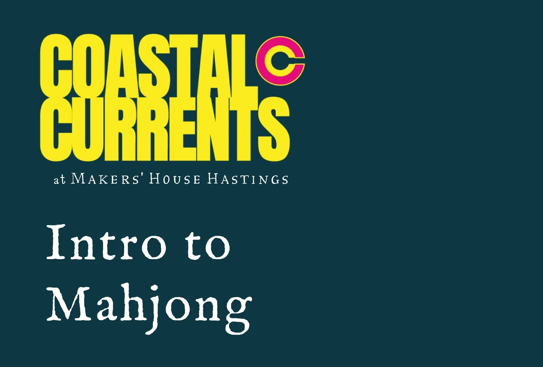 Intro to Mahjong - 9th September