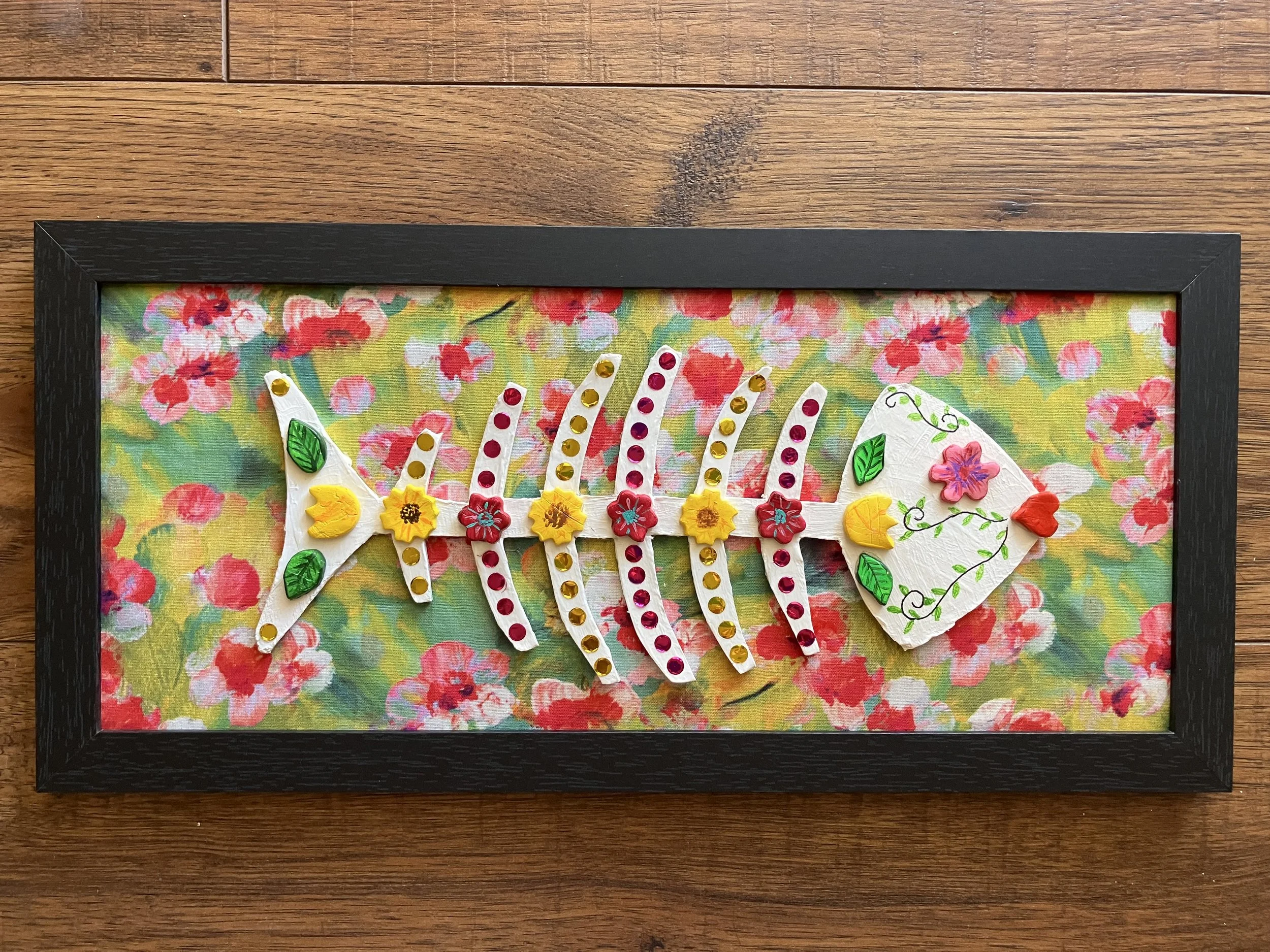 Pez Muerto Vibrante Black Frame