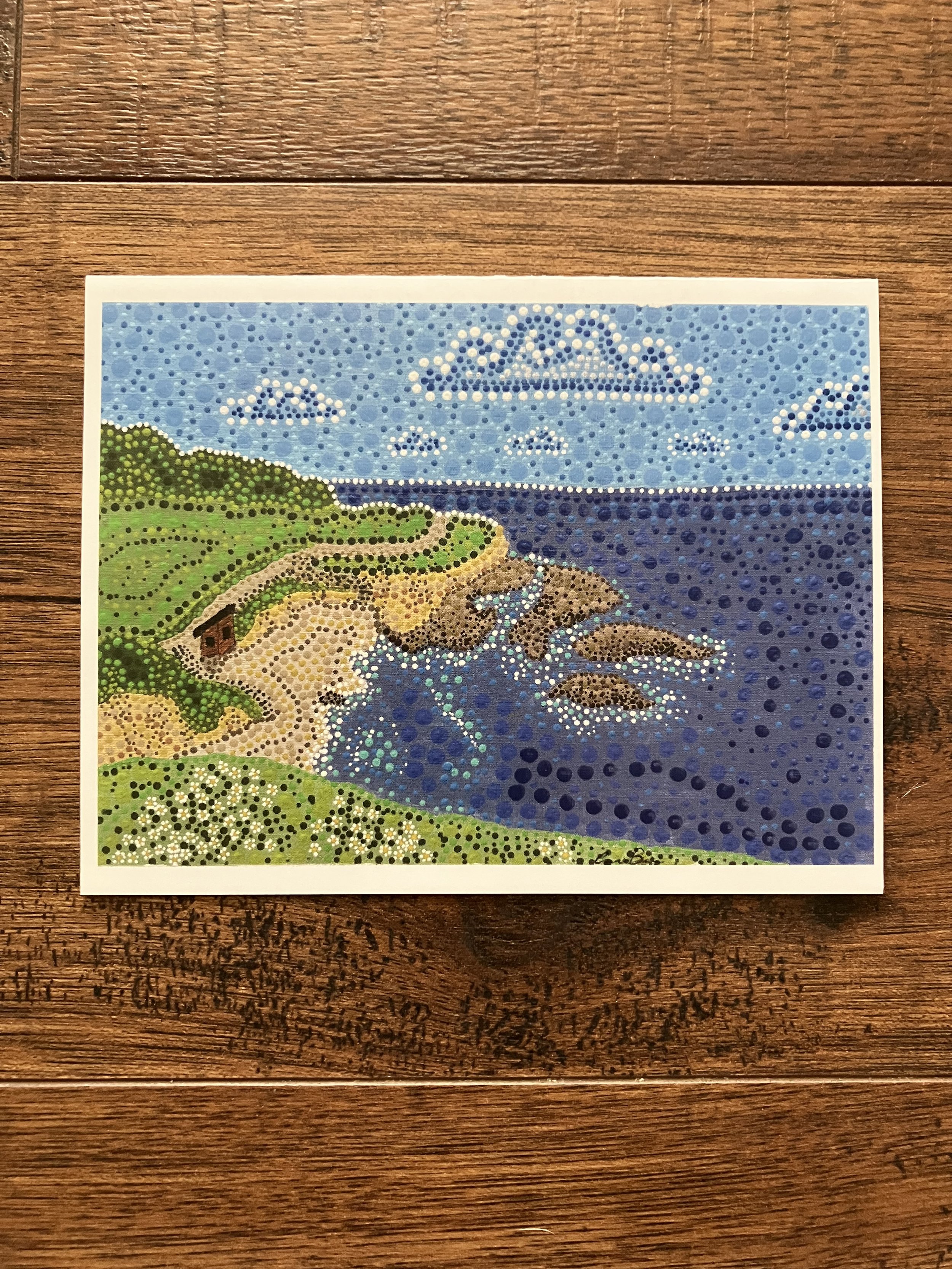 La Jolla Cove Daydream Greeting Card