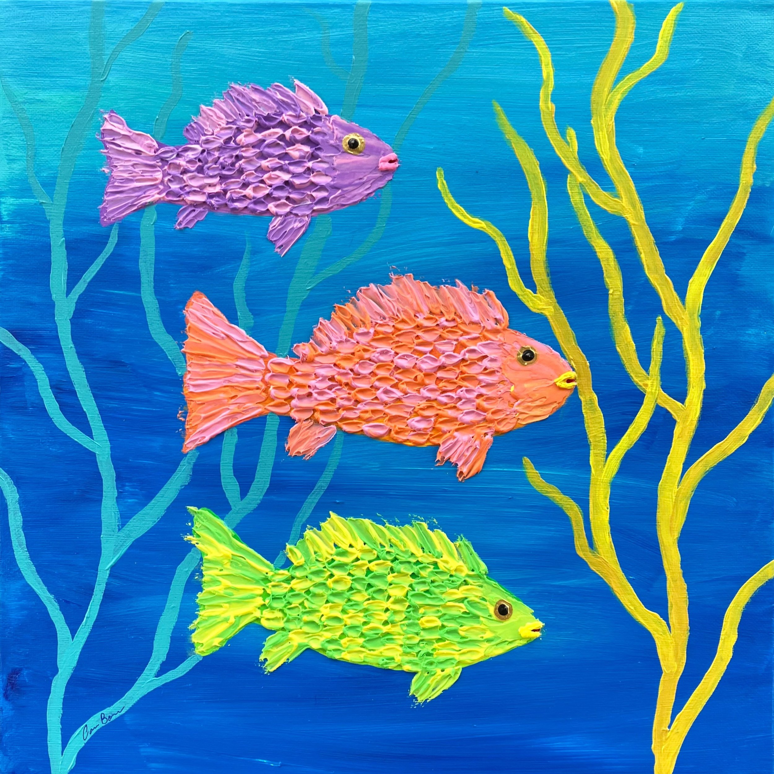 Fab Fish - Matte Art Print