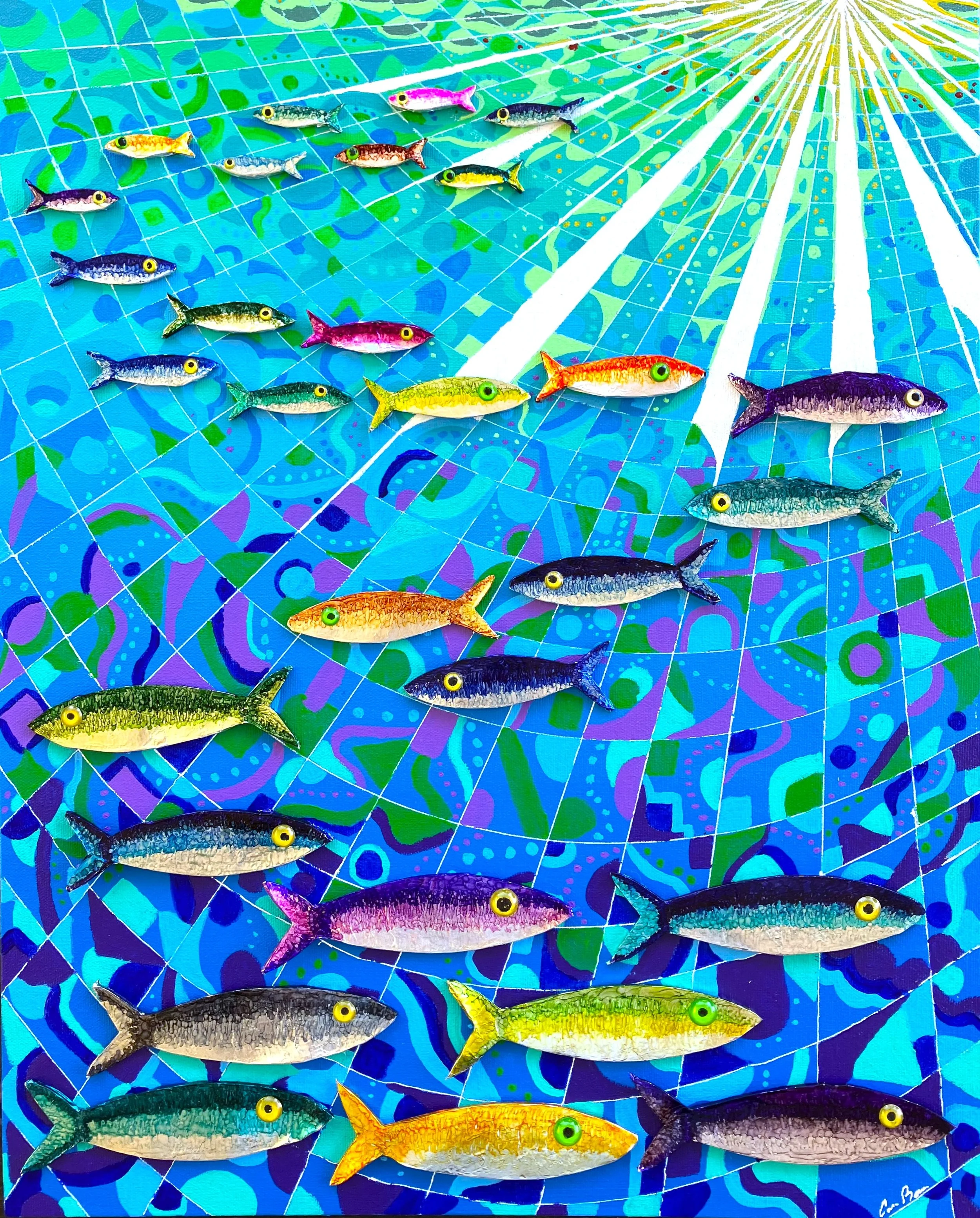 Fishy Splendor - Matte Art Print