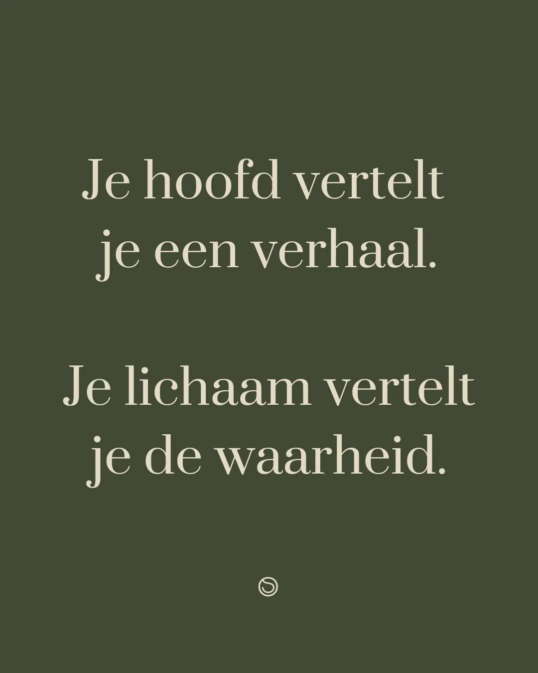 Wat als het niet is omdat je het niet weet&hellip;
maar omdat je het verhaal gelooft dat je hoofd blijft herhalen?

Heling zit niet in begrijpen.
Het zit in voelen.

Durf te luisteren.
Niet naar je gedachten, maar naar wat eronder leeft.

#NEI #biote