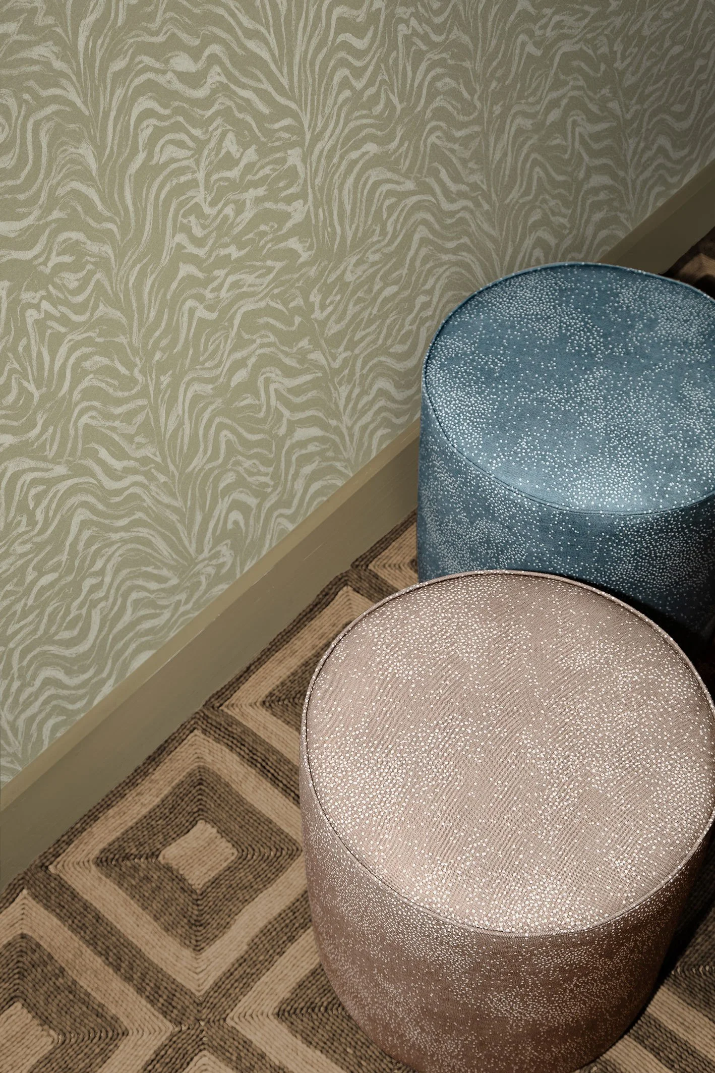 thesewalls-8th-leni-fern-mazzy-midnightblue-nougat-roundottomans.jpg