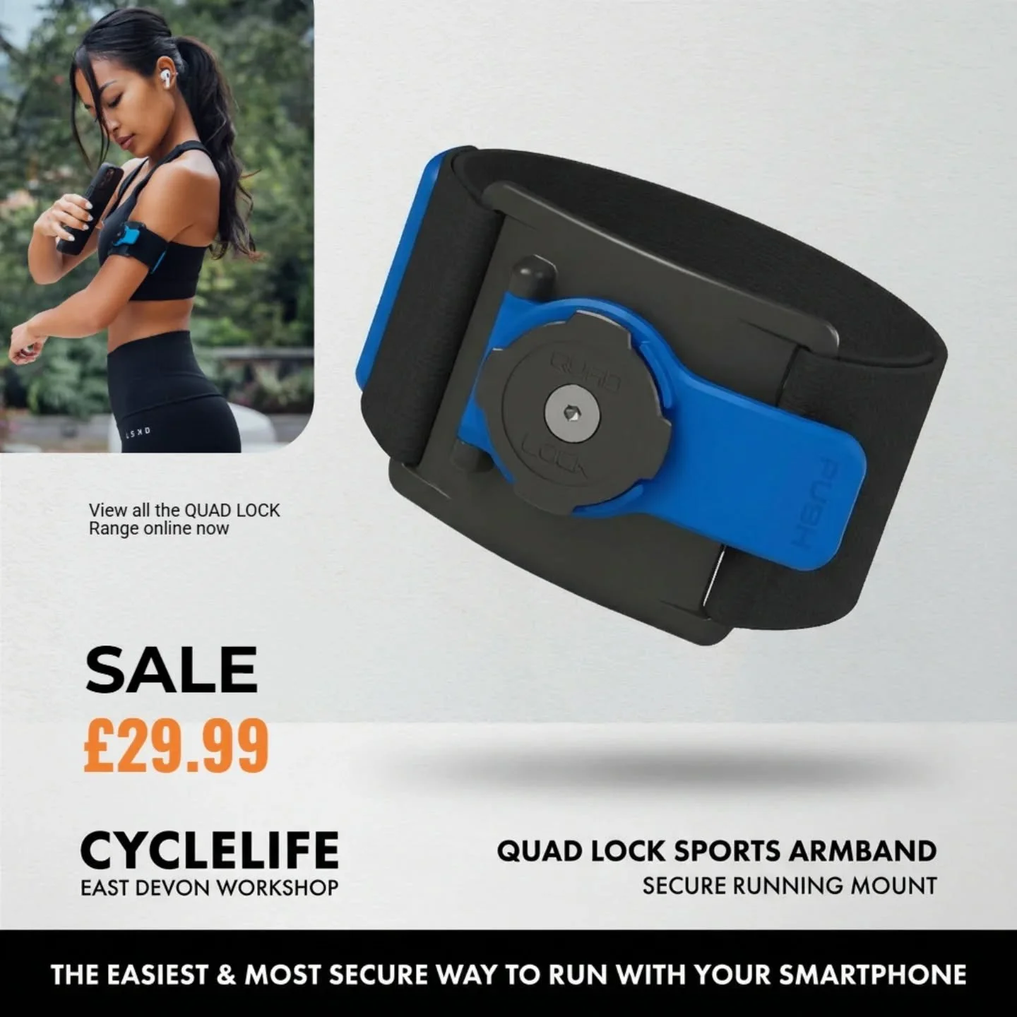 The ultimate armband for the daily run 🏃🏼&zwj;♀️ 
Link 🔗 in Bio 
#runninguk #eastdevon #runningaccessories