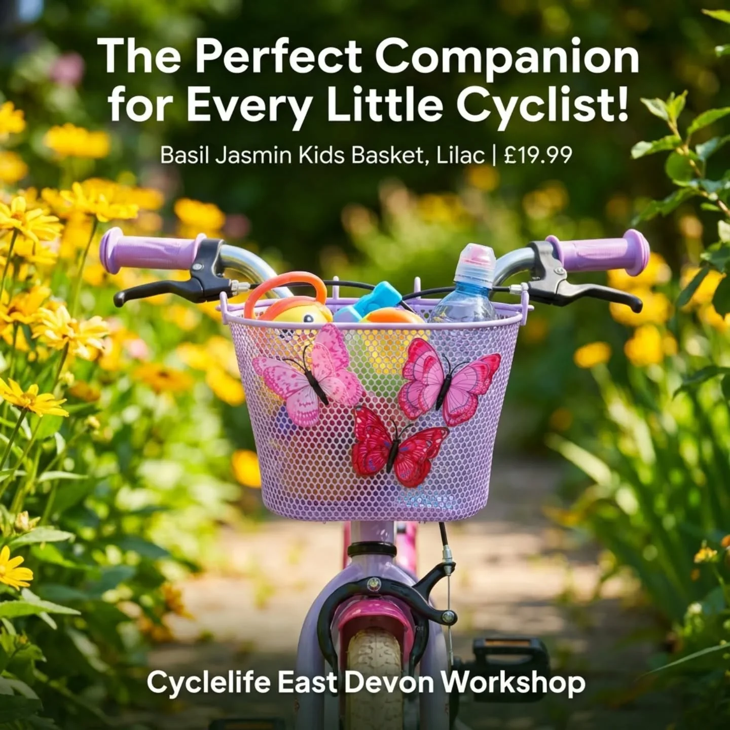 Add a pop of colour and a whole lot of fun to your child&rsquo;s bike this Christmas 🎄 with the&nbsp;Basil Jasmin Kids Basket in Lilac&nbsp;💜✨

Perfect for school runs, park adventures and carrying those all-important treasures, this lightweight ba