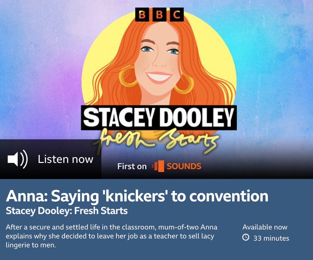 Not Needing New on Podcasts