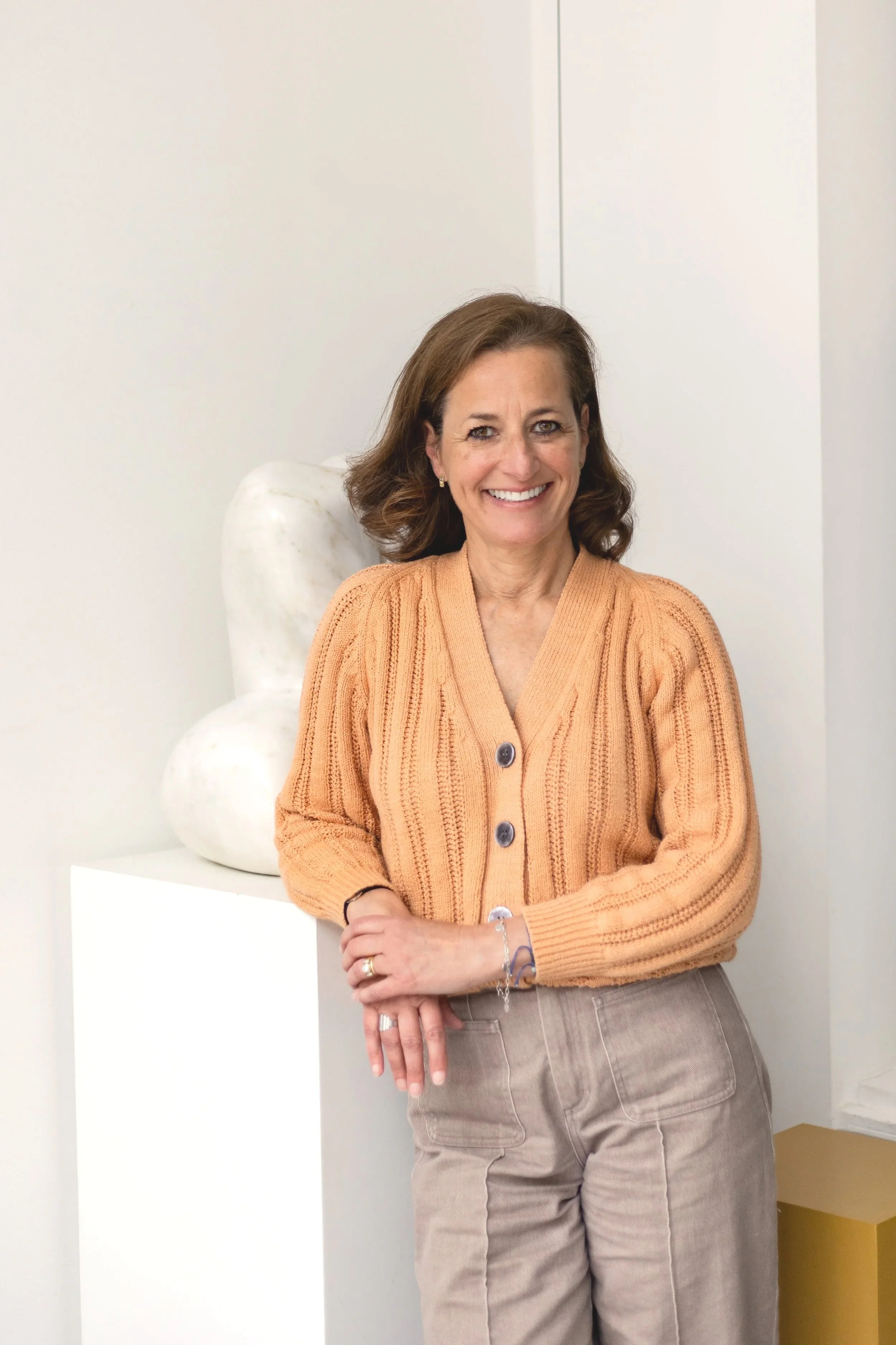 Portrait de Vanessa Abramow, coach certifiée a Bruxelles.