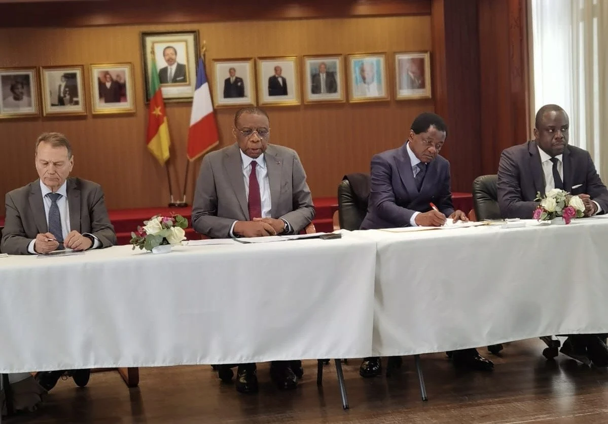 Rencontre entre le Groupement du Patronat Francophone et Son Excellence Monsieur André-Magnus Ekoumou, Ambassadeur du Cameroun en France