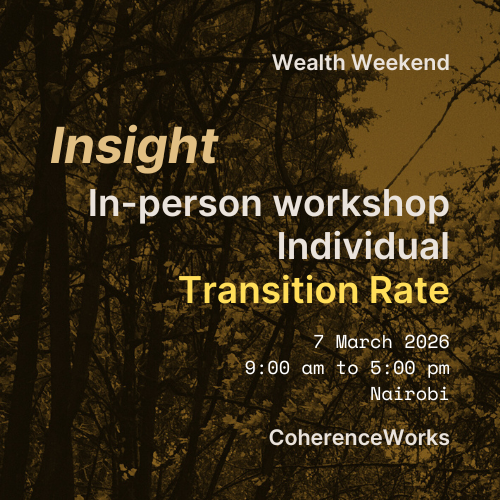 Insight: In person Workshop, Individual, Transition Rate
