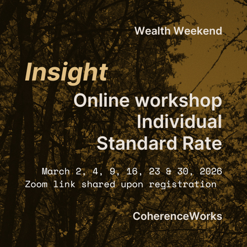 Insight: Online Workshop, Individual, Standard Rate