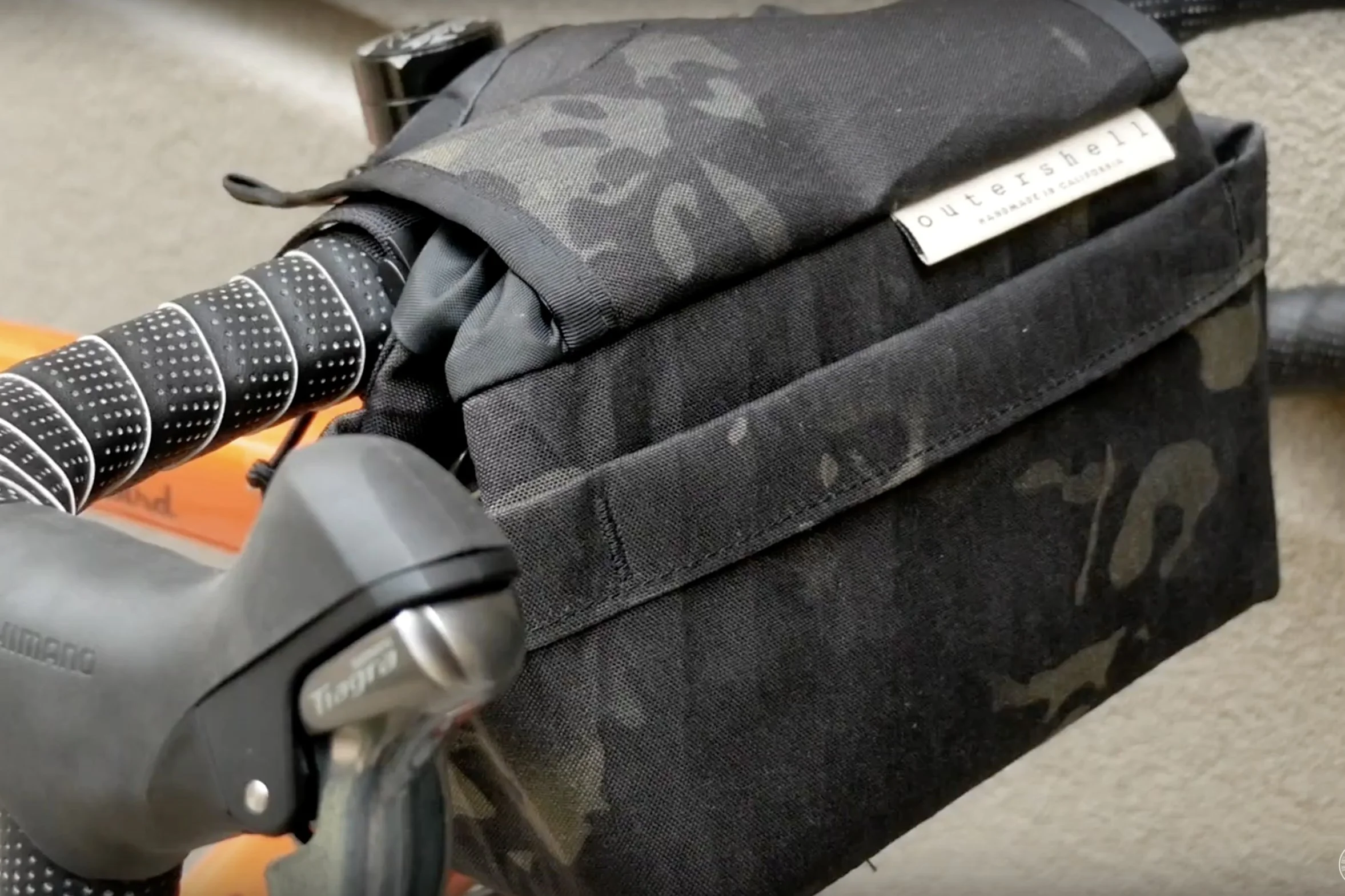 Outershell Adventures Drawcord Handlebar Bag