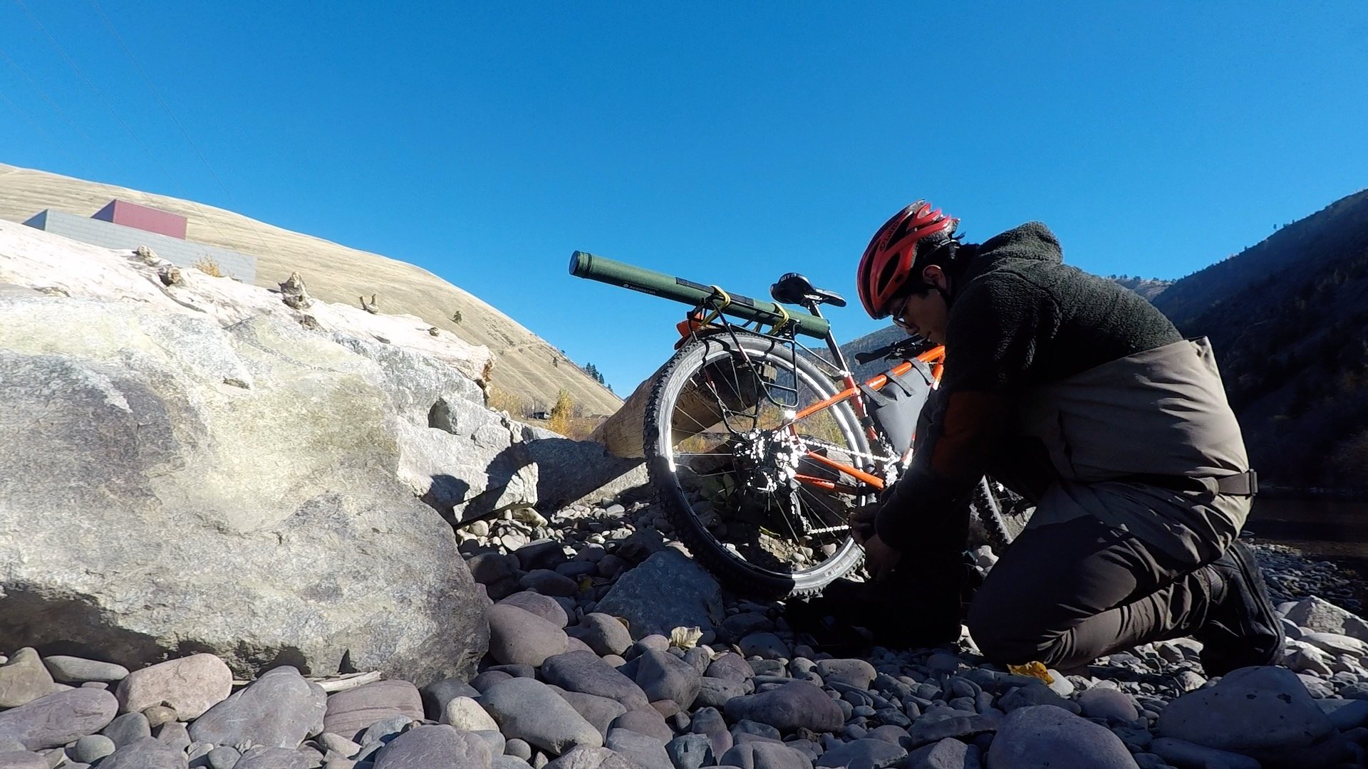 Fall Bikefishing on the Clark Fork