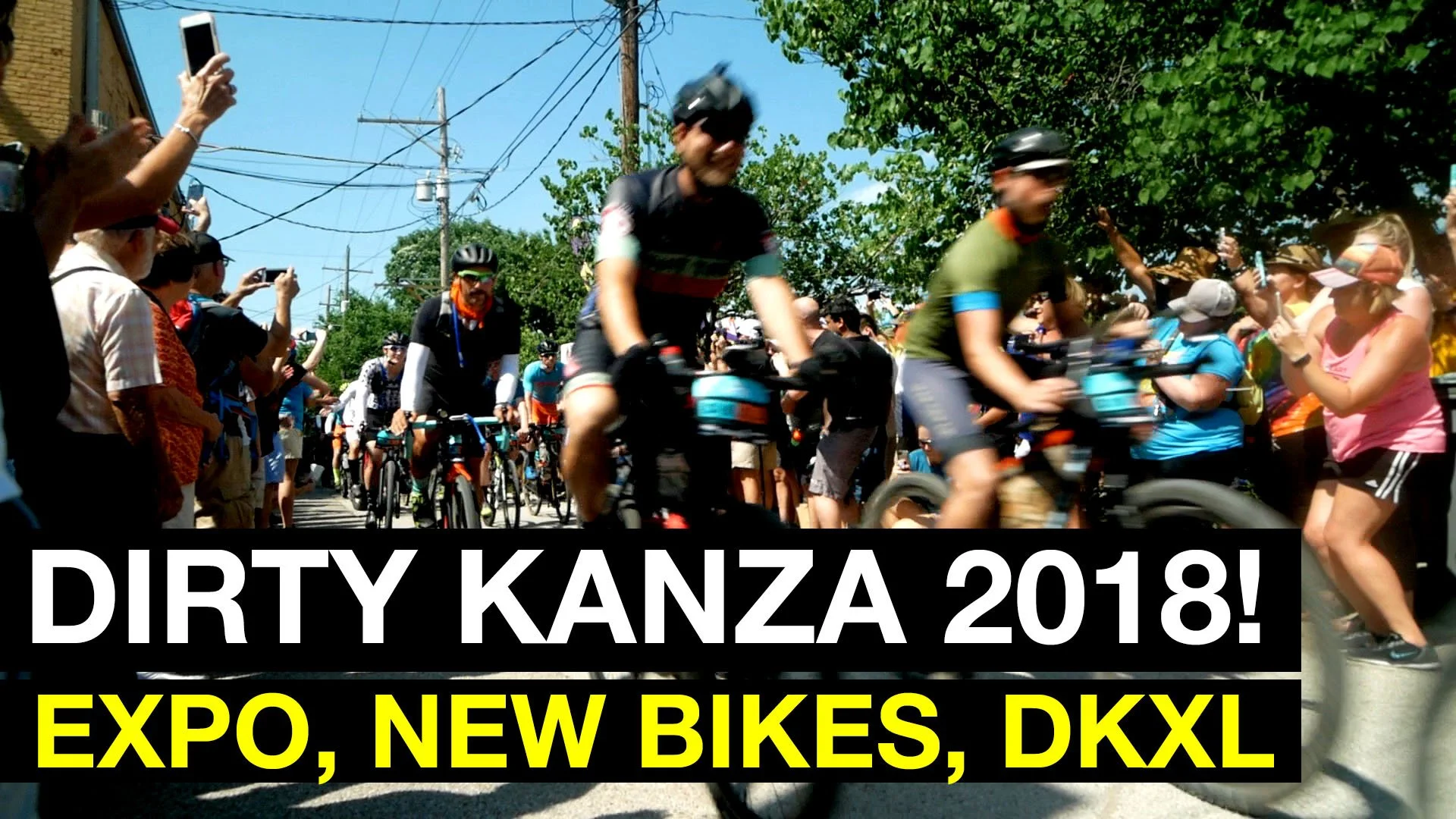 Dirty Kanza 2018 pt 1 (Expo, 650b Salsa Warbird and more)