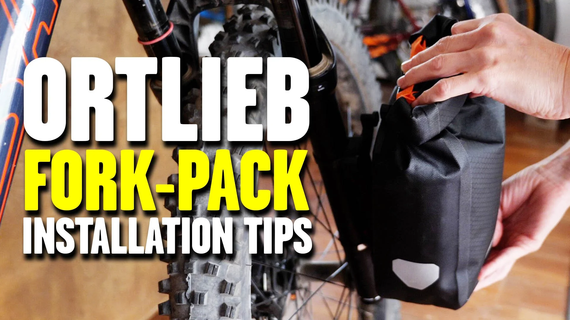 Ortlieb Fork-Pack Installation Tips