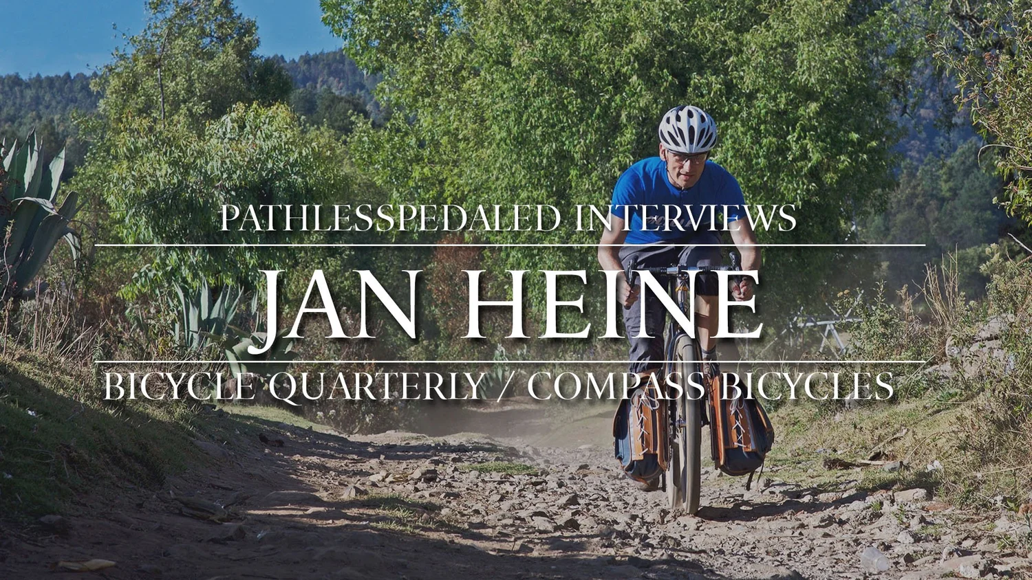 Interview with Jan Heine — The Path Less Pedaled