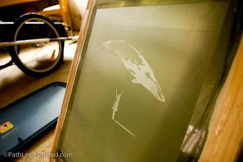 Goodbye Silkscreen machine...