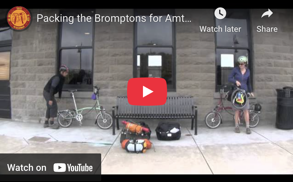Video: Preparing the Brompton for the Train