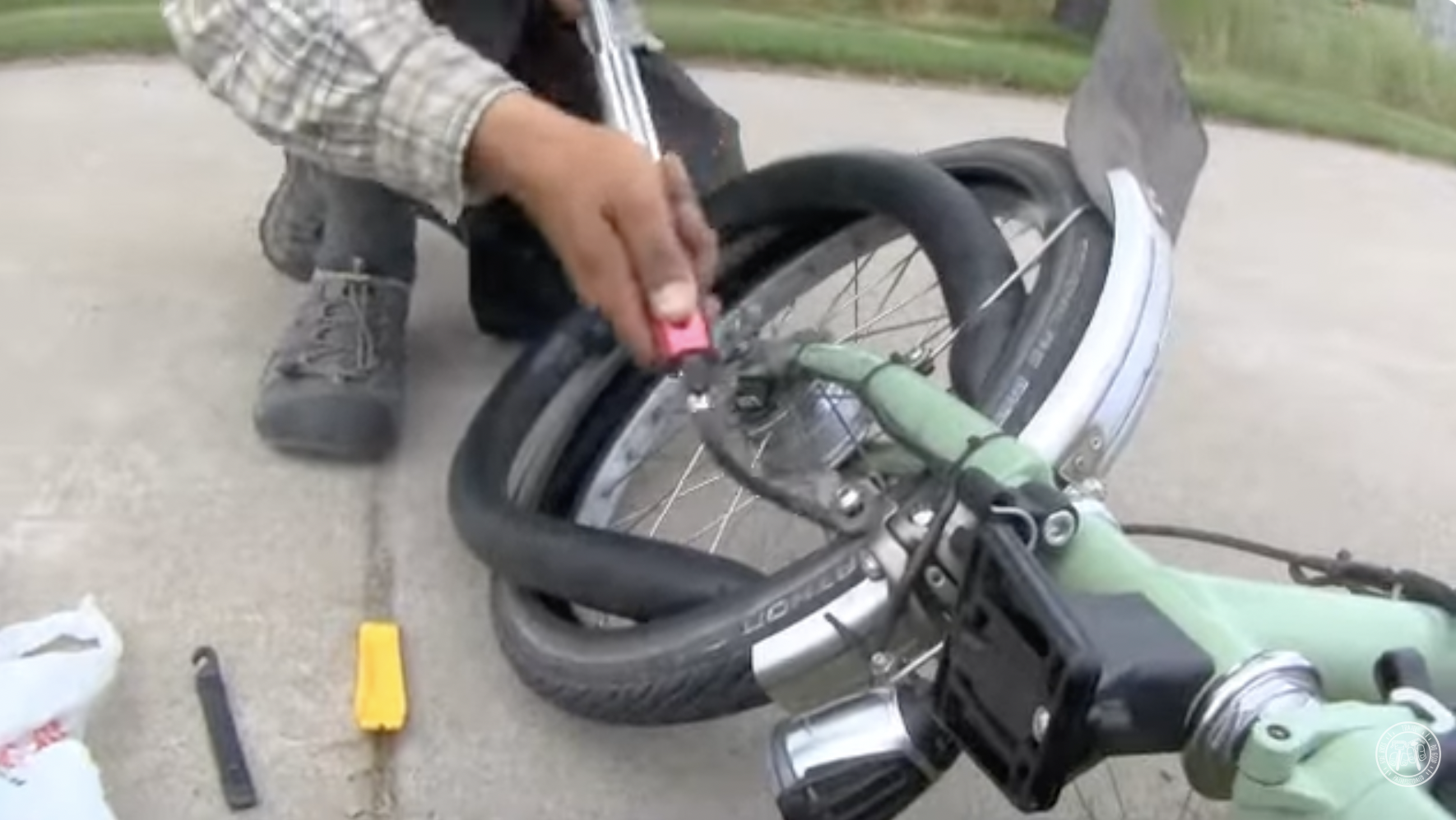 Video: Man Vs. Tire