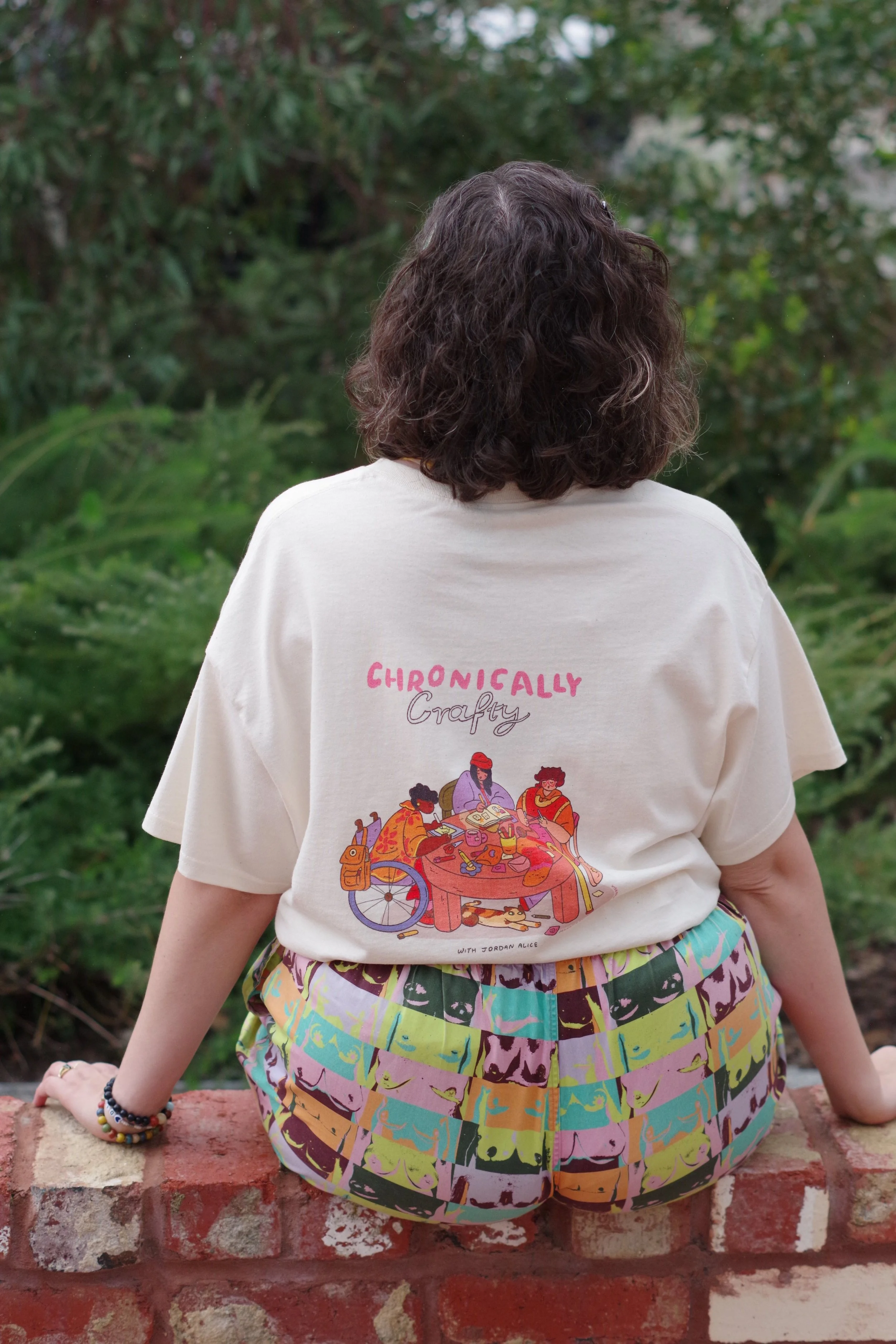 Chronically Crafty t-shirt