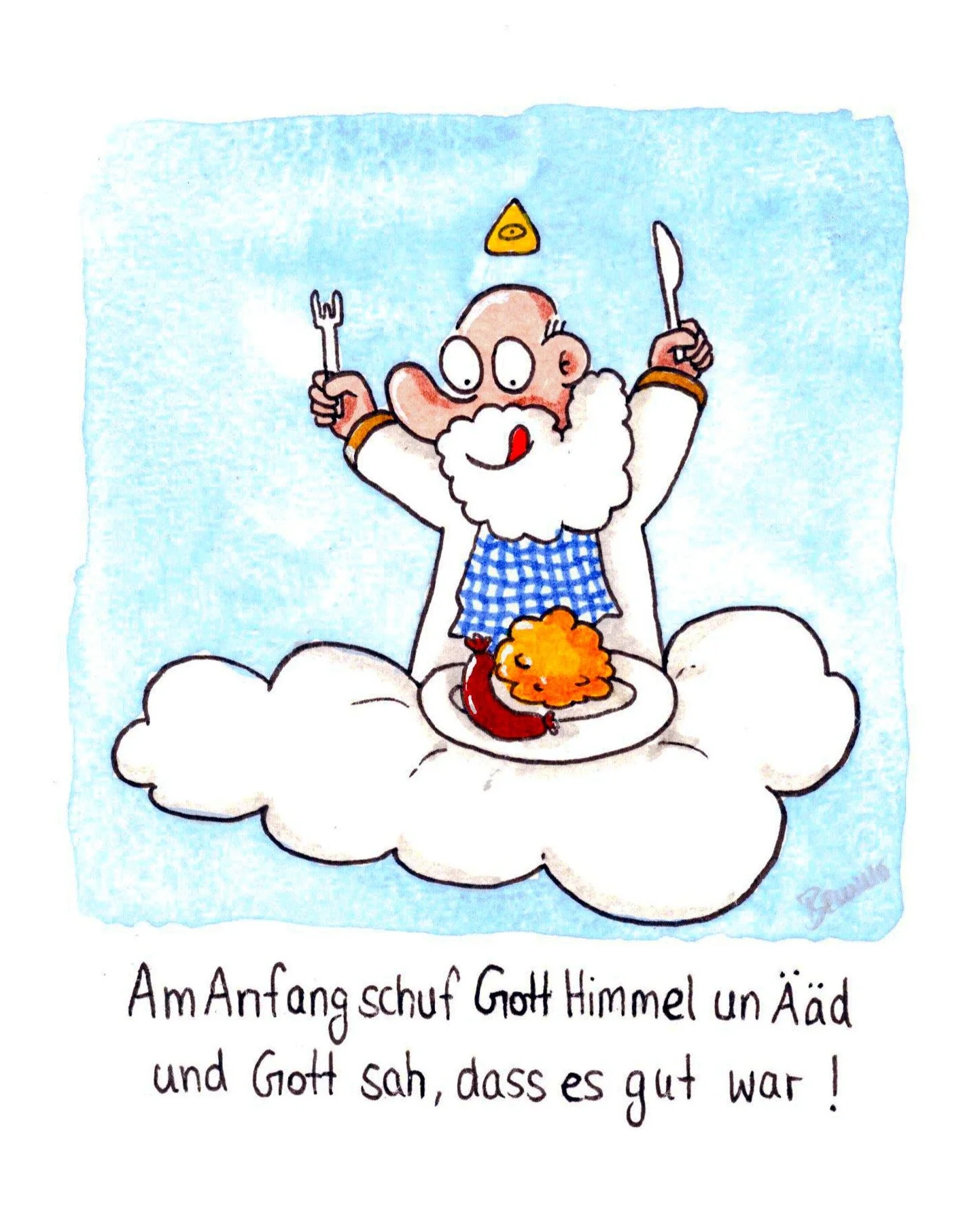 Als Gott das Rheinland schuf