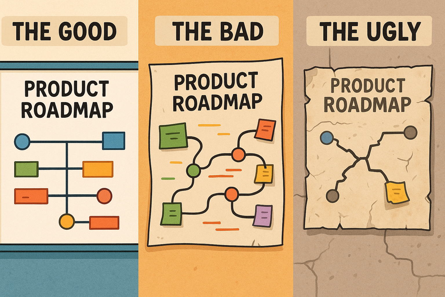 Product Roadmaps: The Good, The Bad, and The Ugly