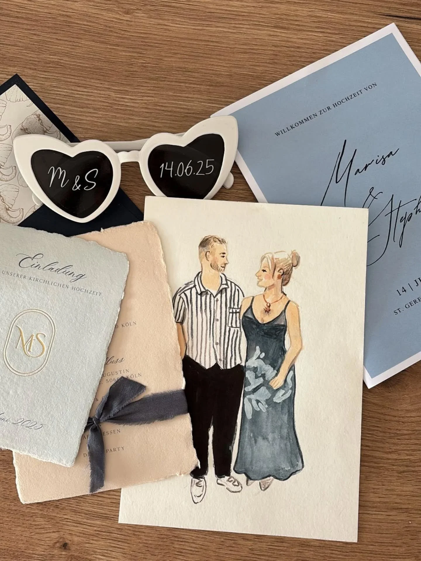 Ein kleiner Entstehungsprozess 💙

#zeichnen #eventzeichner #hochzeit #geschenkideen